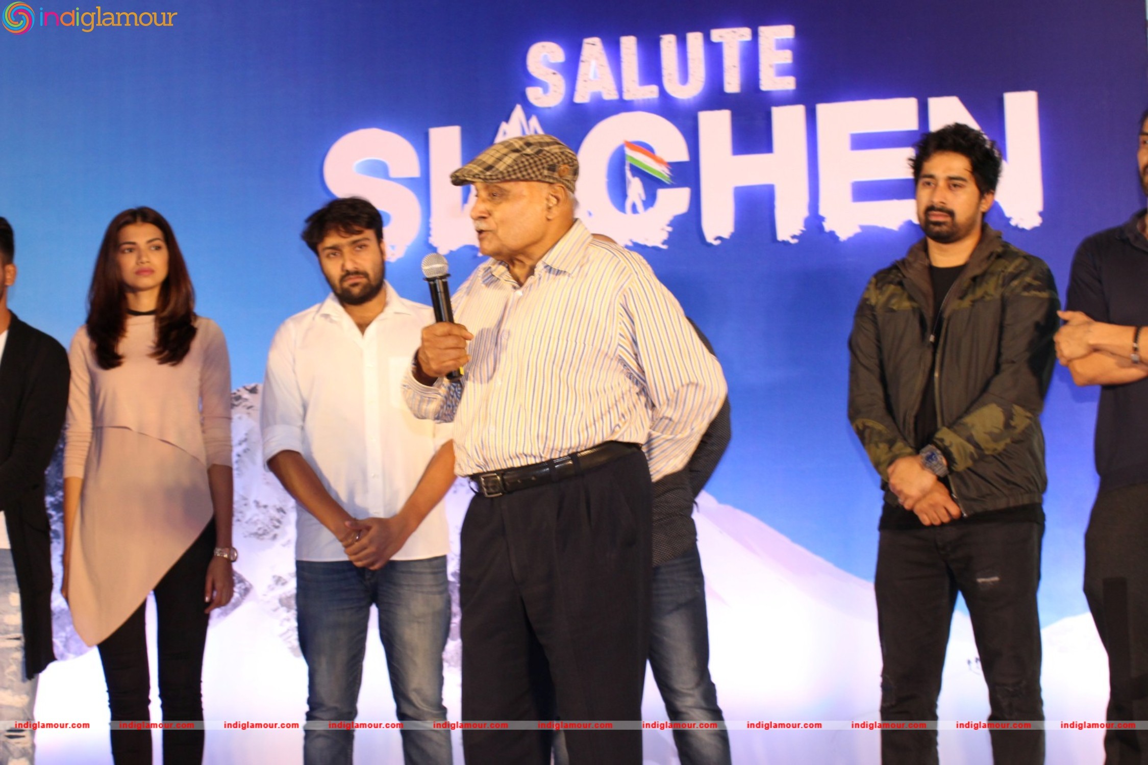 Salute Siachen With Arjun Pampal, Rannvijay Singh and Arunoday Singh Event hd photo