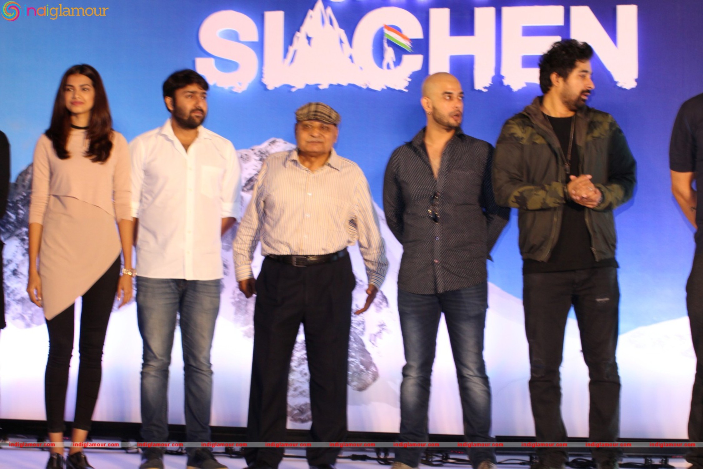 Salute Siachen With Arjun Pampal, Rannvijay Singh and Arunoday Singh Event hd photo