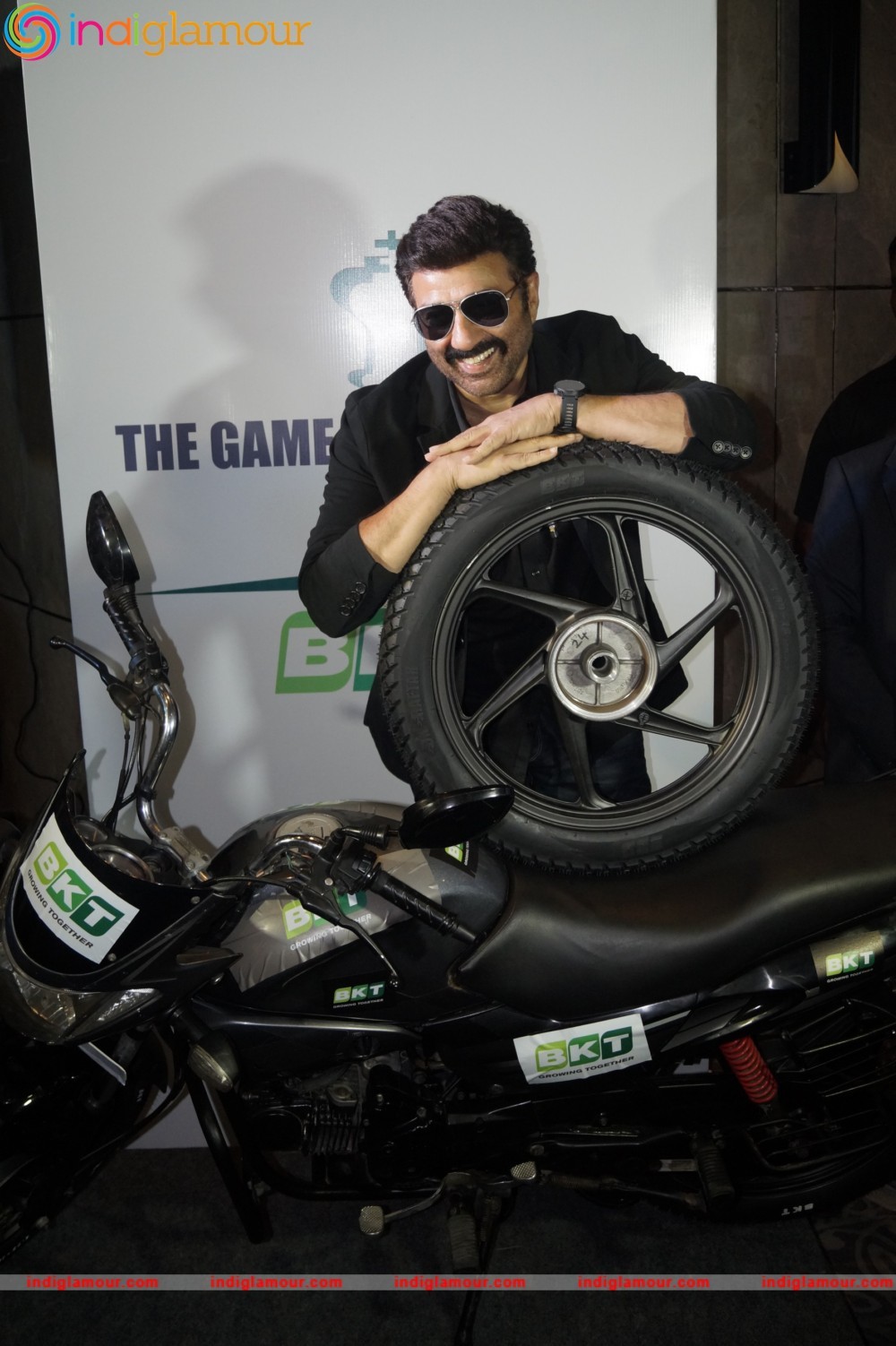 Sunny Deol Launched The New Two Wheeler Tire From BKT Tires Event hd photo