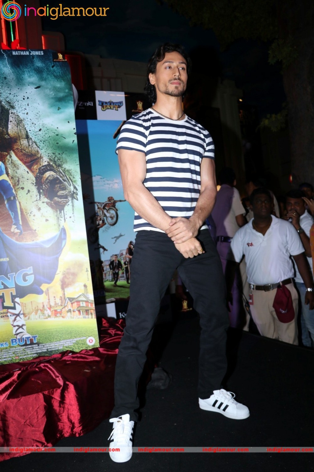 Tiger Shroff and Remo D'Souza At Launch Of Official Game Of SuperHero Event hd photo
