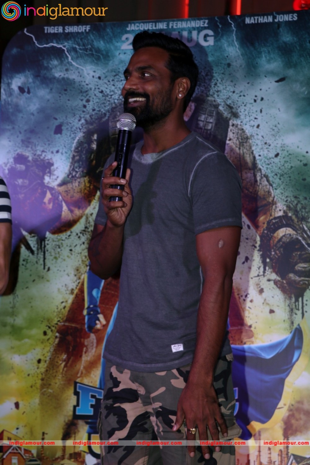 Tiger Shroff and Remo D'Souza At Launch Of Official Game Of SuperHero Event hd photo