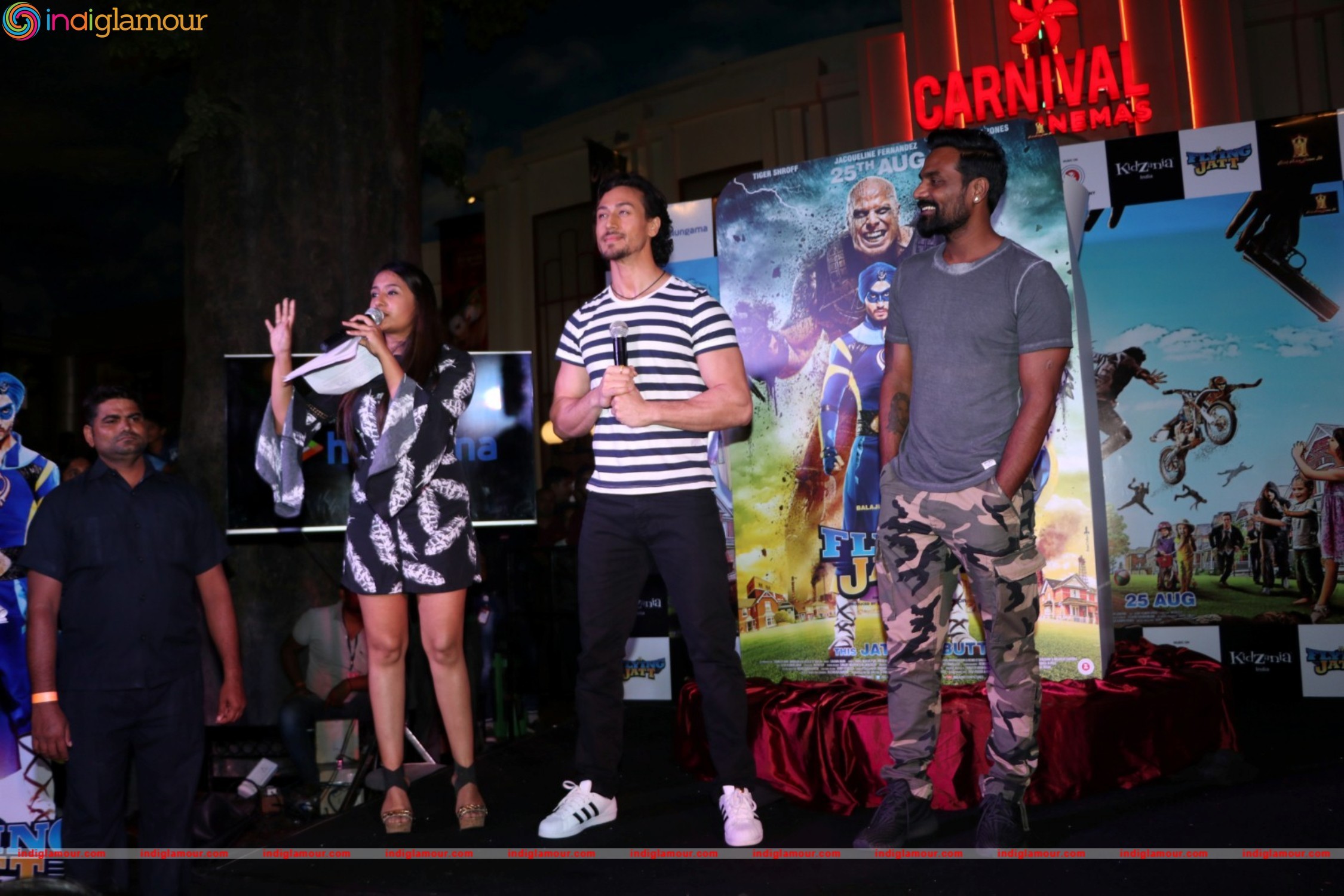 Tiger Shroff and Remo D'Souza At Launch Of Official Game Of SuperHero Event hd photo