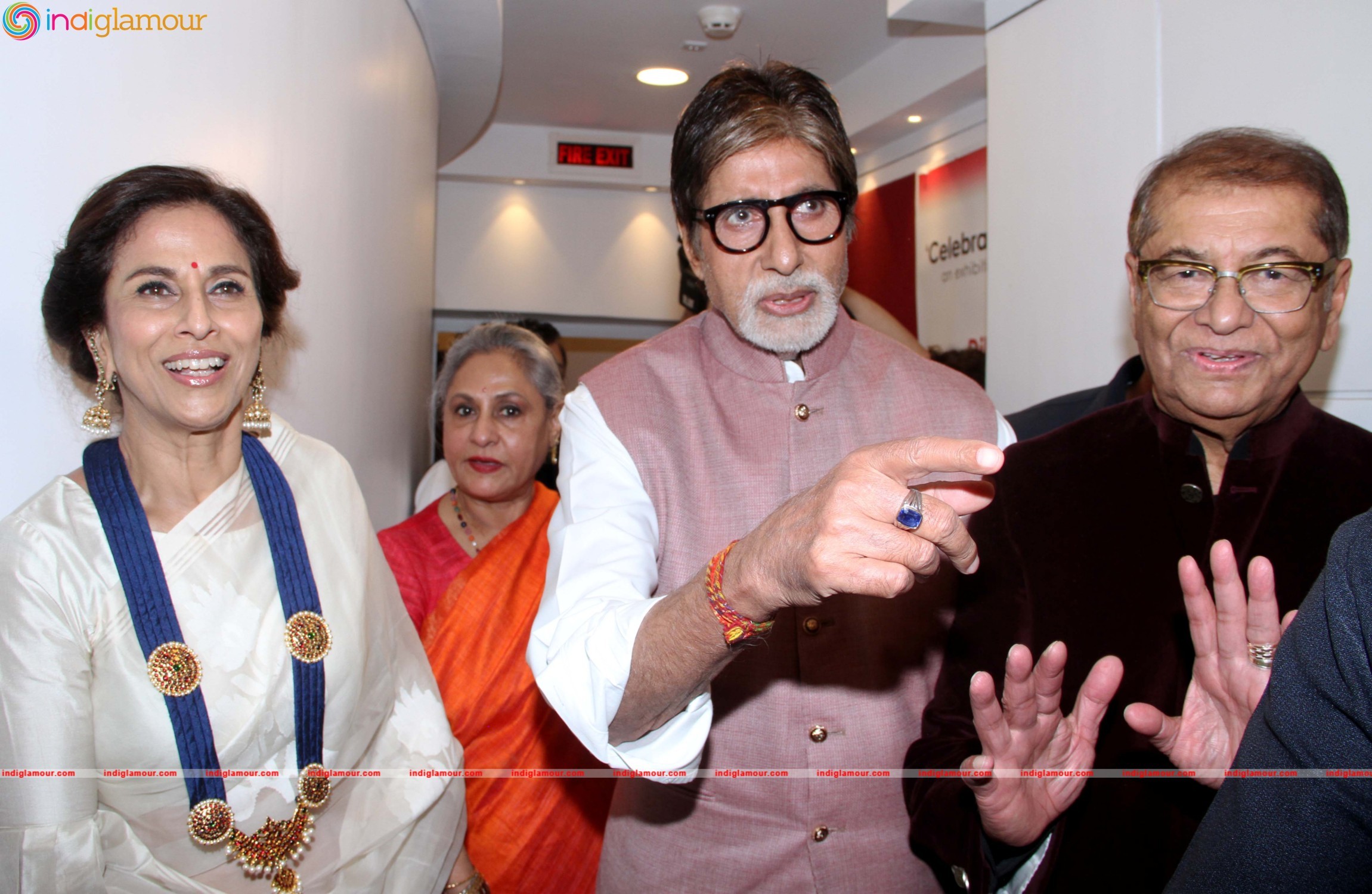 Amitabh Bachchan launches Dilip De's digital art exhibition (1) Event hd photo