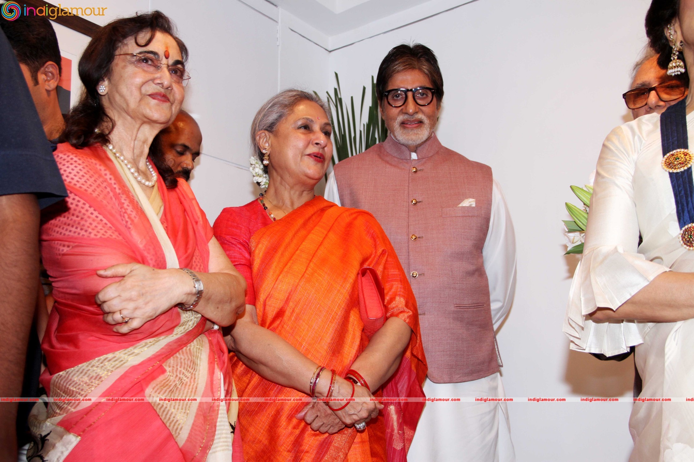 Amitabh Bachchan launches Dilip De's digital art exhibition (1) Event hd photo