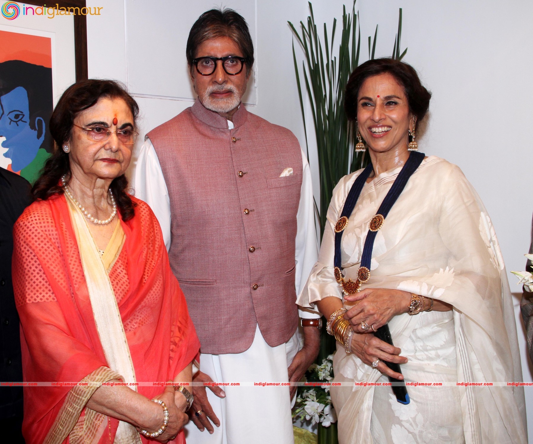 Amitabh Bachchan launches Dilip De's digital art exhibition (1) Event hd photo