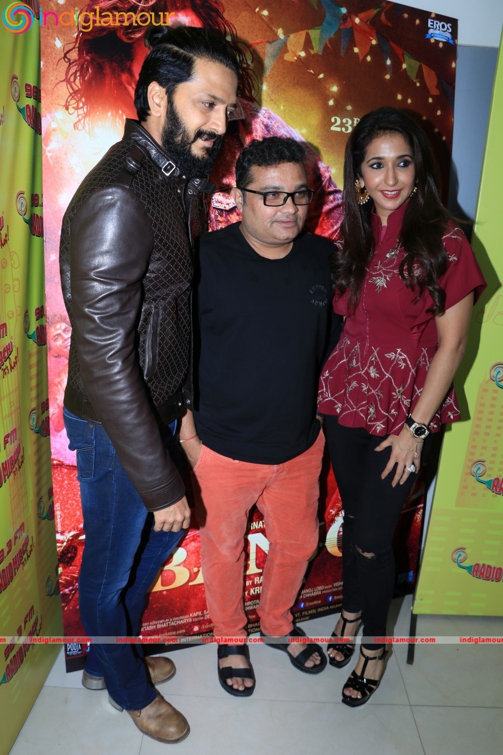 Riteish Deshmukh Launched Film Banjo New Song At Radio Mirchi Photos Event hd photo