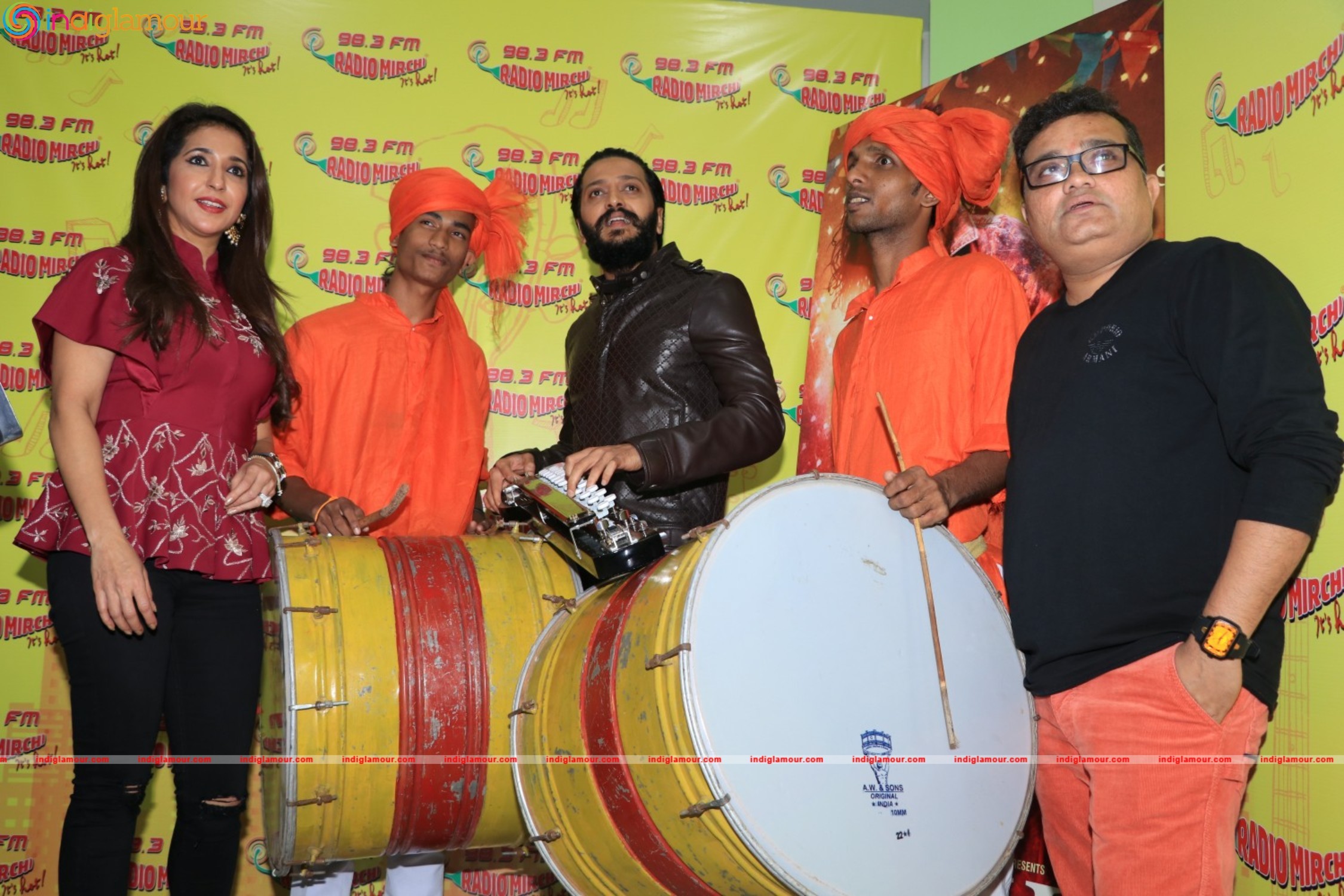 Riteish Deshmukh Launched Film Banjo New Song At Radio Mirchi Photos Event hd photo