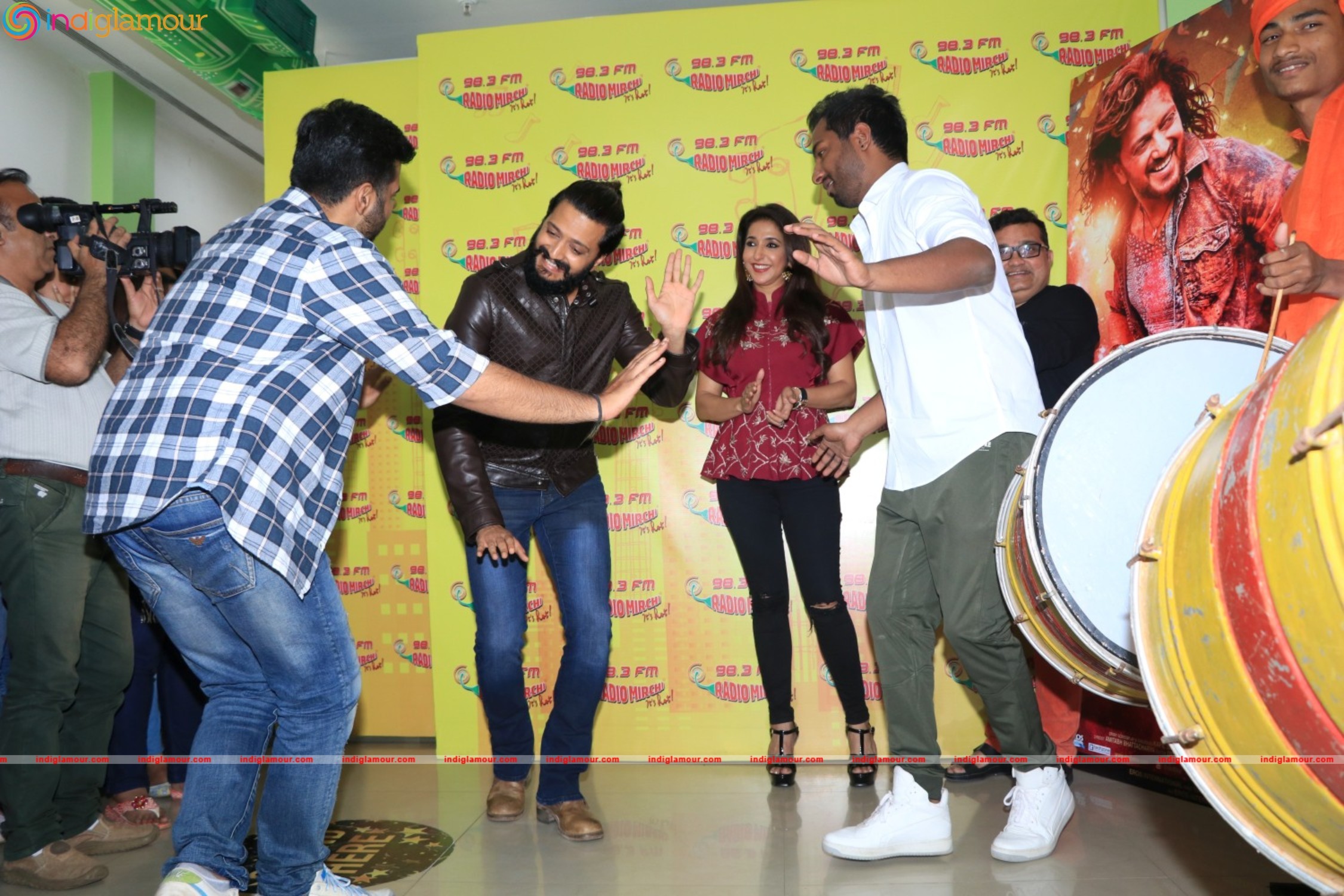 Riteish Deshmukh Launched Film Banjo New Song At Radio Mirchi Photos Event hd photo