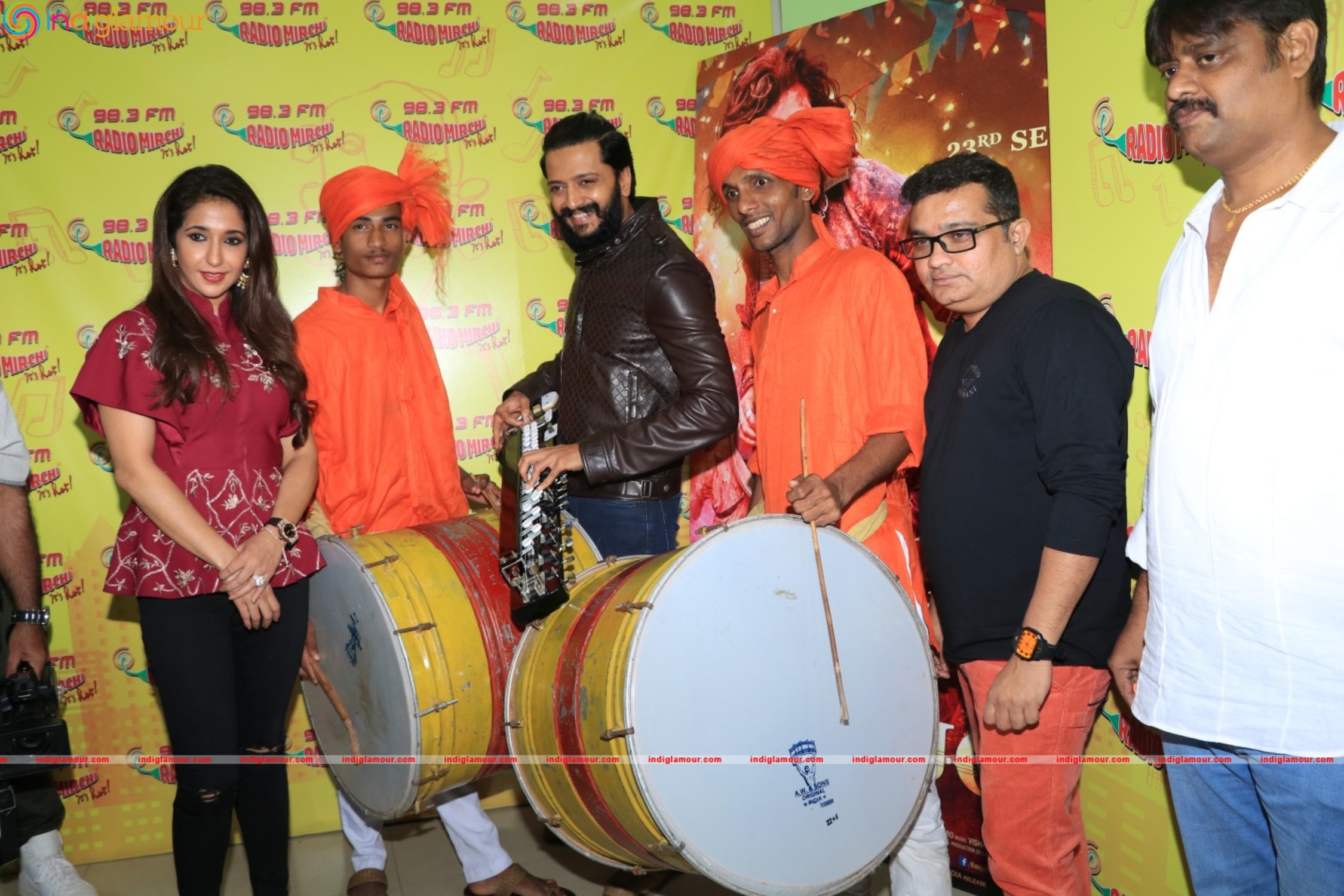 Riteish Deshmukh Launched Film Banjo New Song At Radio Mirchi Photos Event hd photo