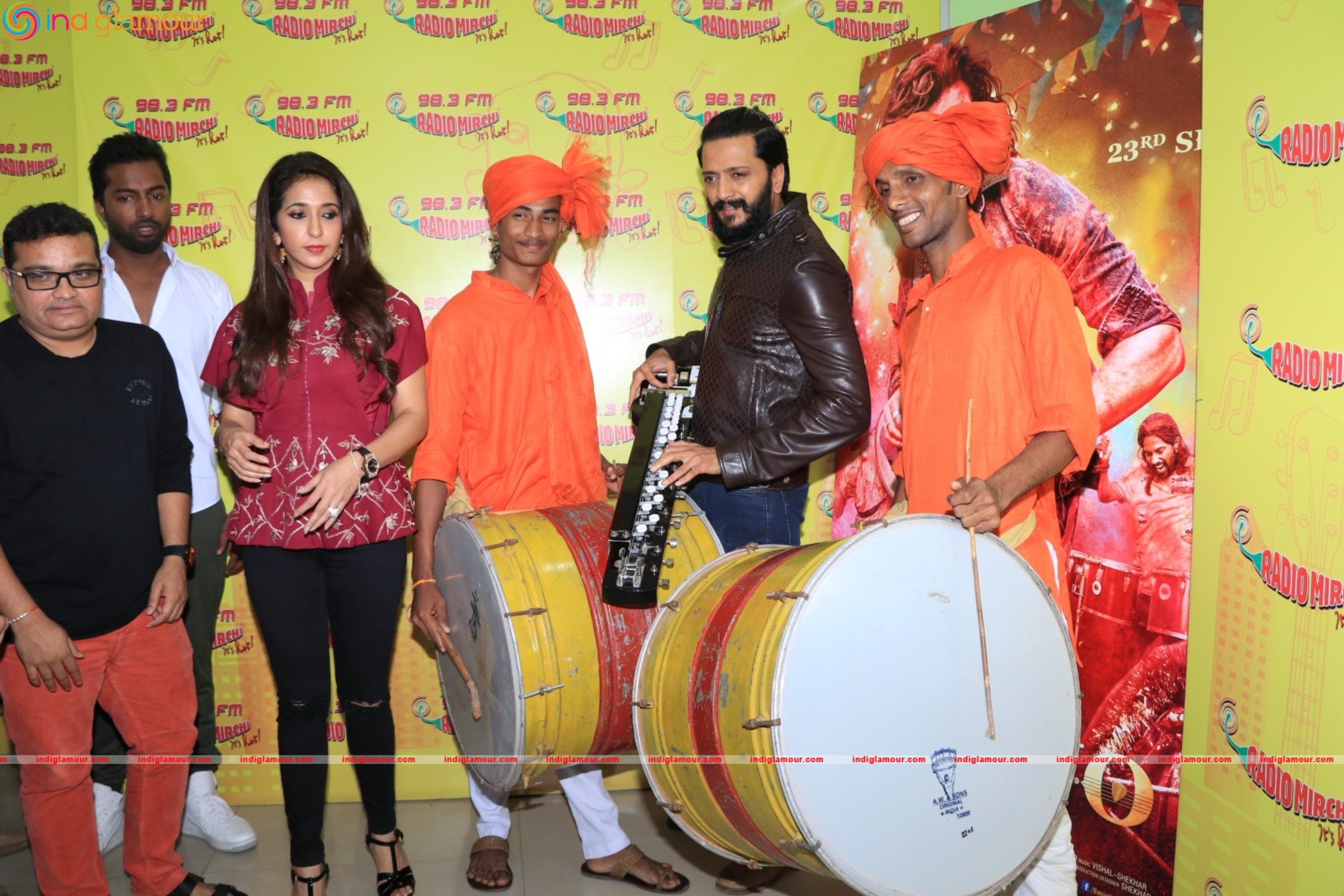 Riteish Deshmukh Launched Film Banjo New Song At Radio Mirchi Photos Event hd photo