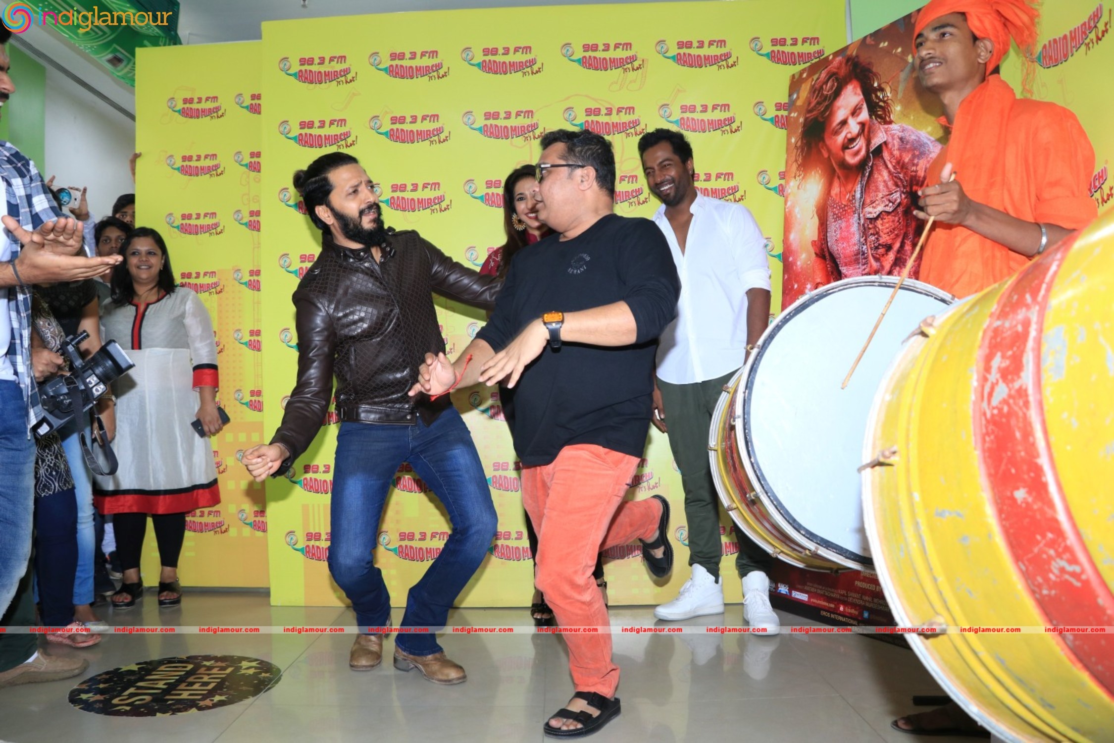 Riteish Deshmukh Launched Film Banjo New Song At Radio Mirchi Photos Event hd photo