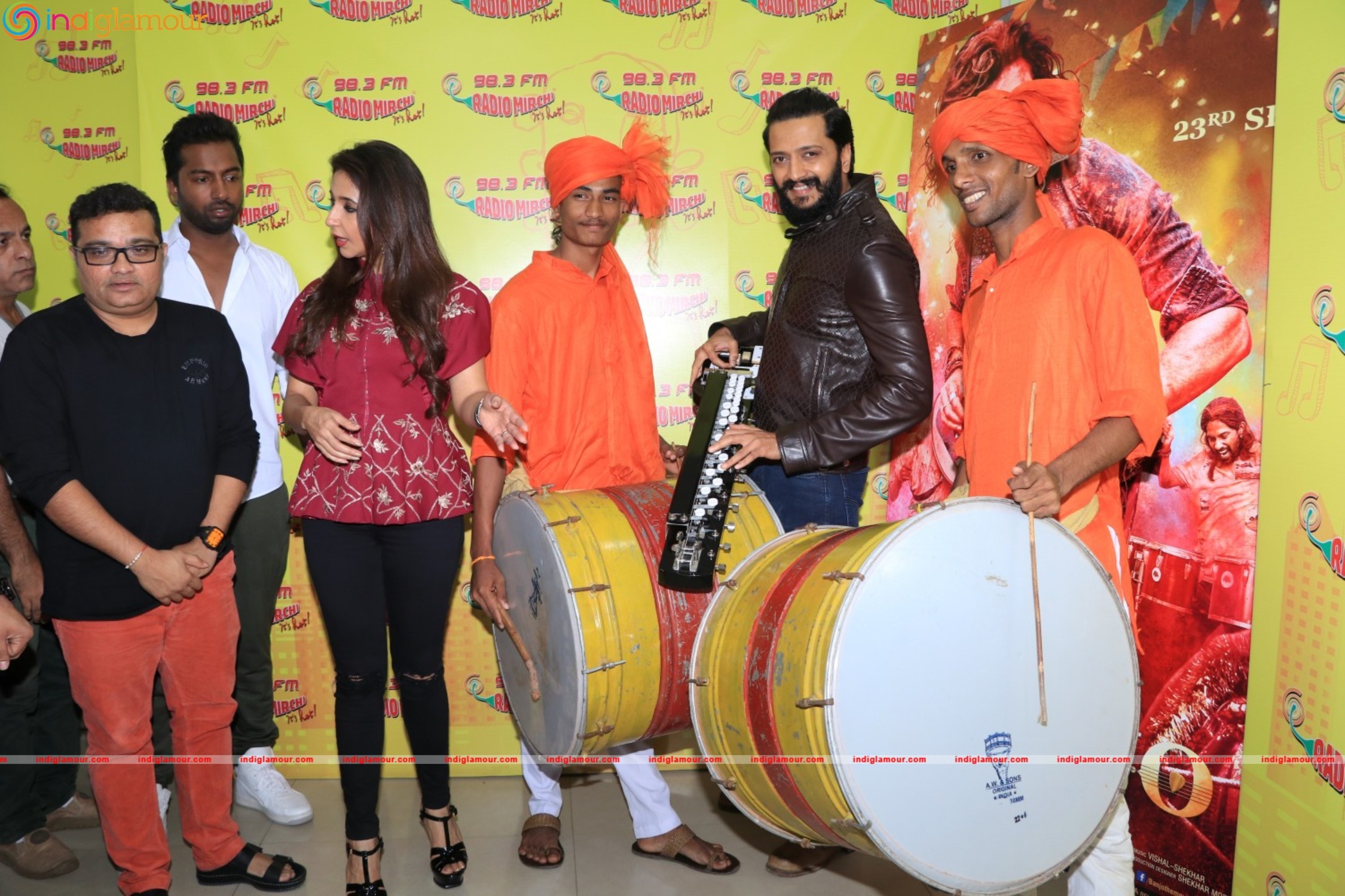 Riteish Deshmukh Launched Film Banjo New Song At Radio Mirchi Photos Event hd photo