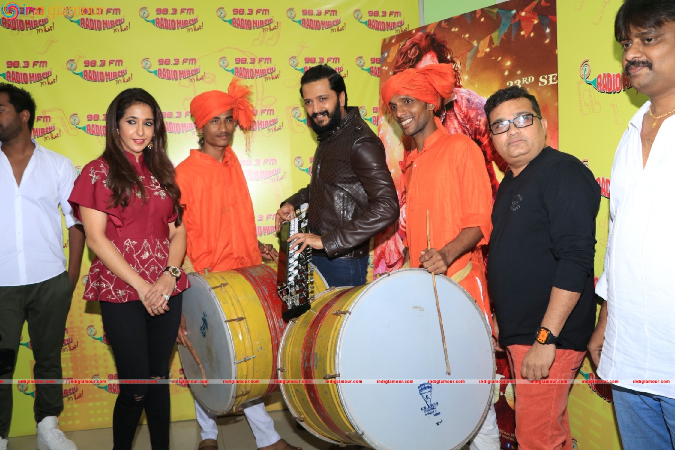 Riteish Deshmukh Launched Film Banjo New Song At Radio Mirchi Photos Event hd photo