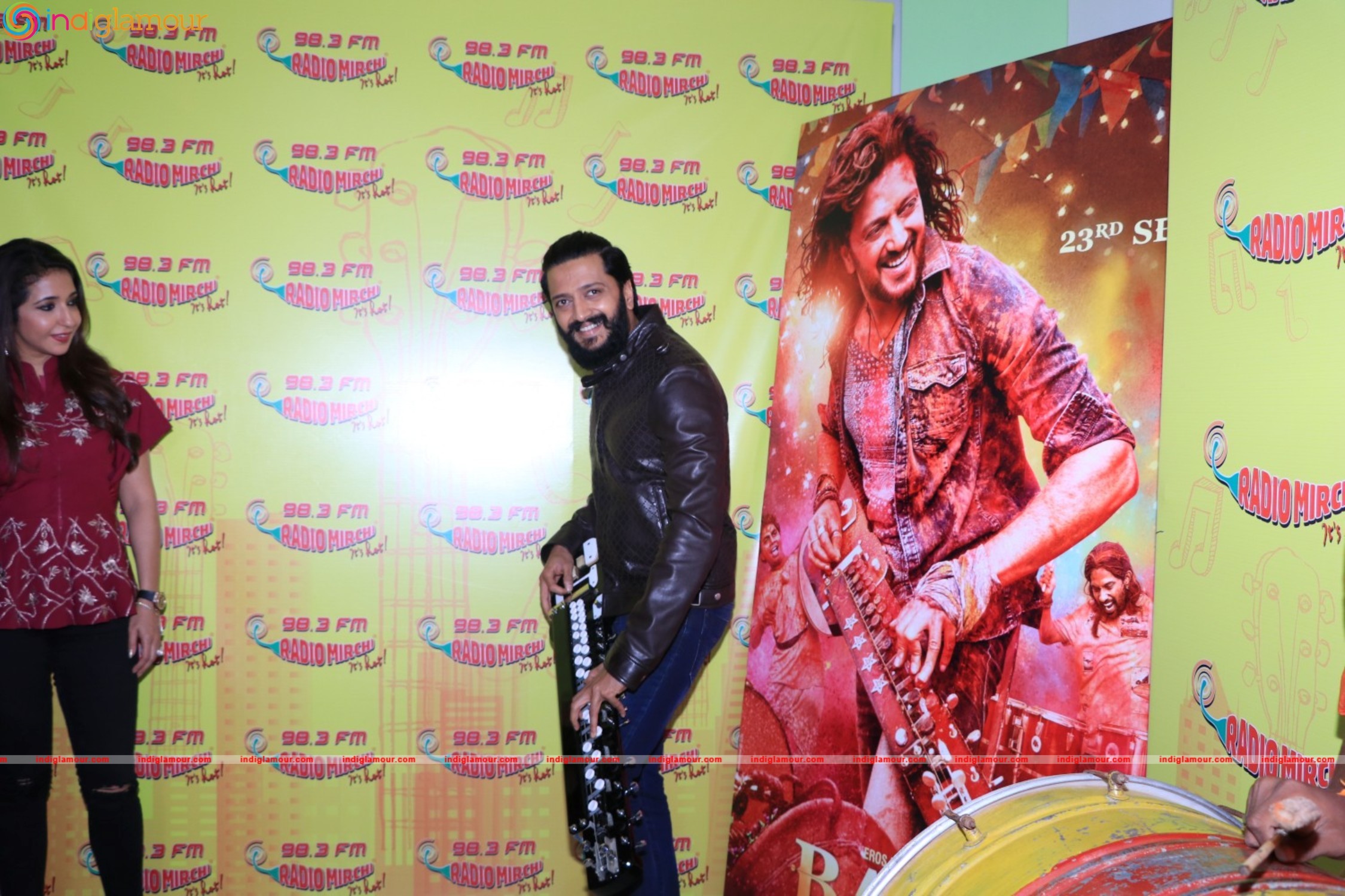 Riteish Deshmukh Launched Film Banjo New Song At Radio Mirchi Photos Event hd photo