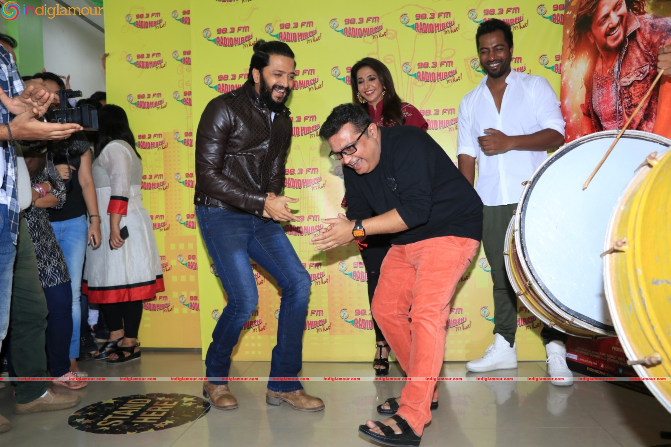 Riteish Deshmukh Launched Film Banjo New Song At Radio Mirchi Photos Event hd photo