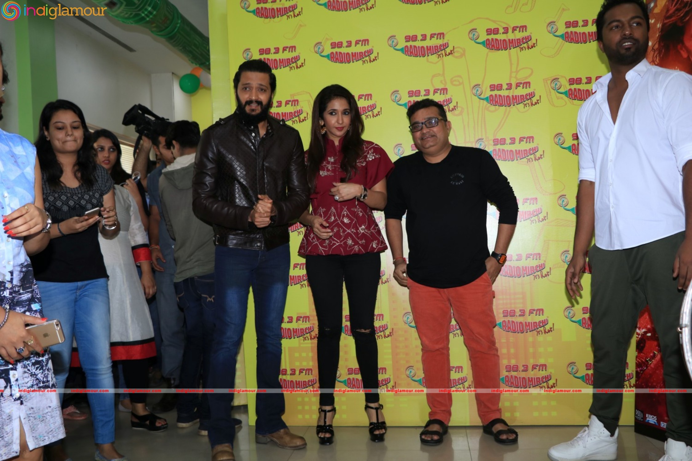 Riteish Deshmukh Launched Film Banjo New Song At Radio Mirchi Photos Event hd photo