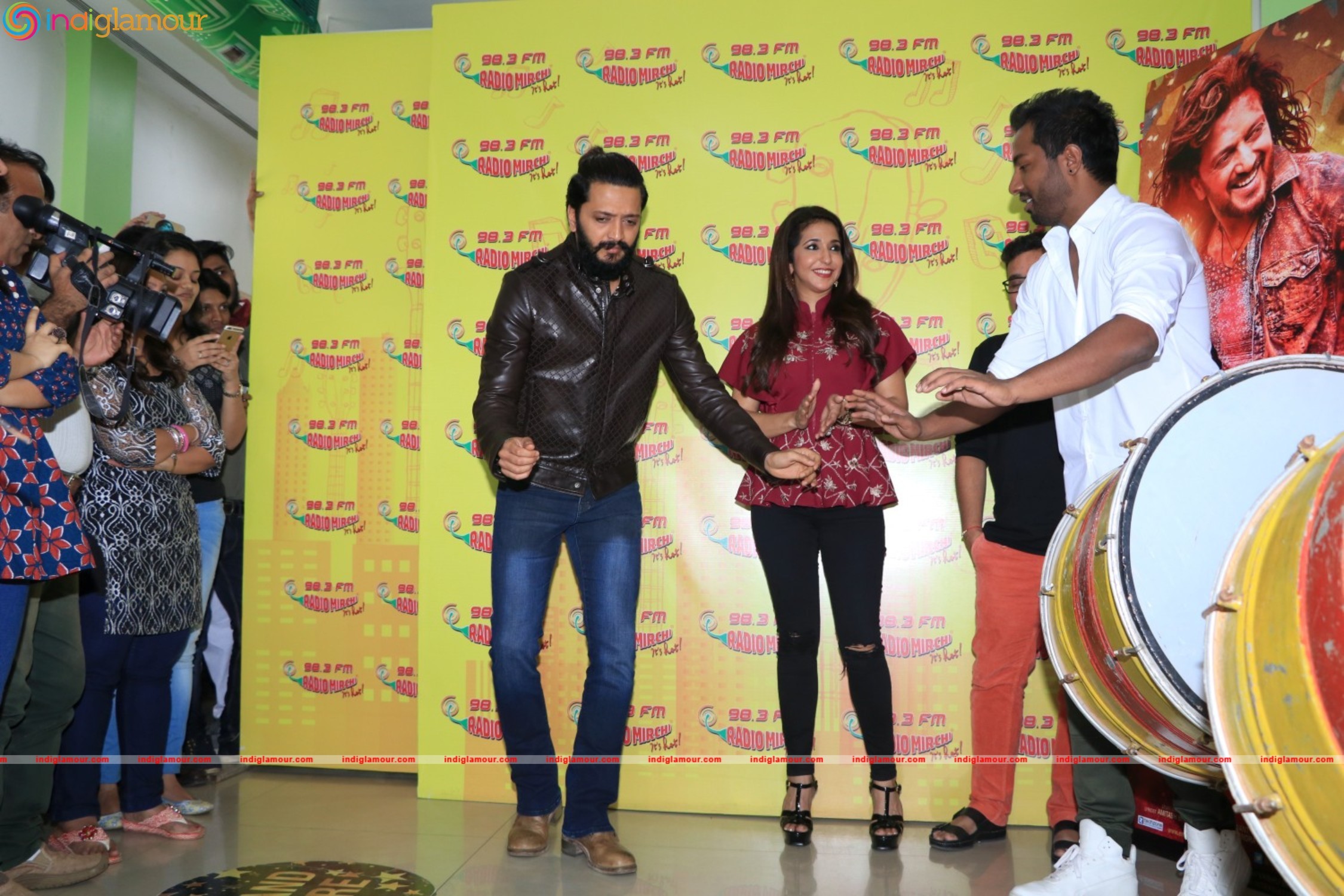 Riteish Deshmukh Launched Film Banjo New Song At Radio Mirchi Photos Event hd photo