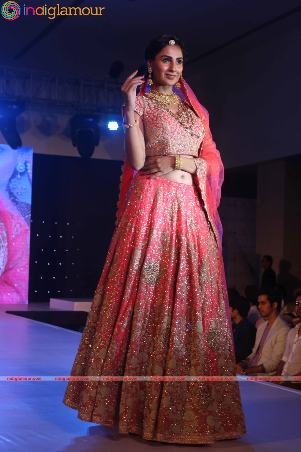 Fashion show at Glamour Exhibition 2016 Event hd photo