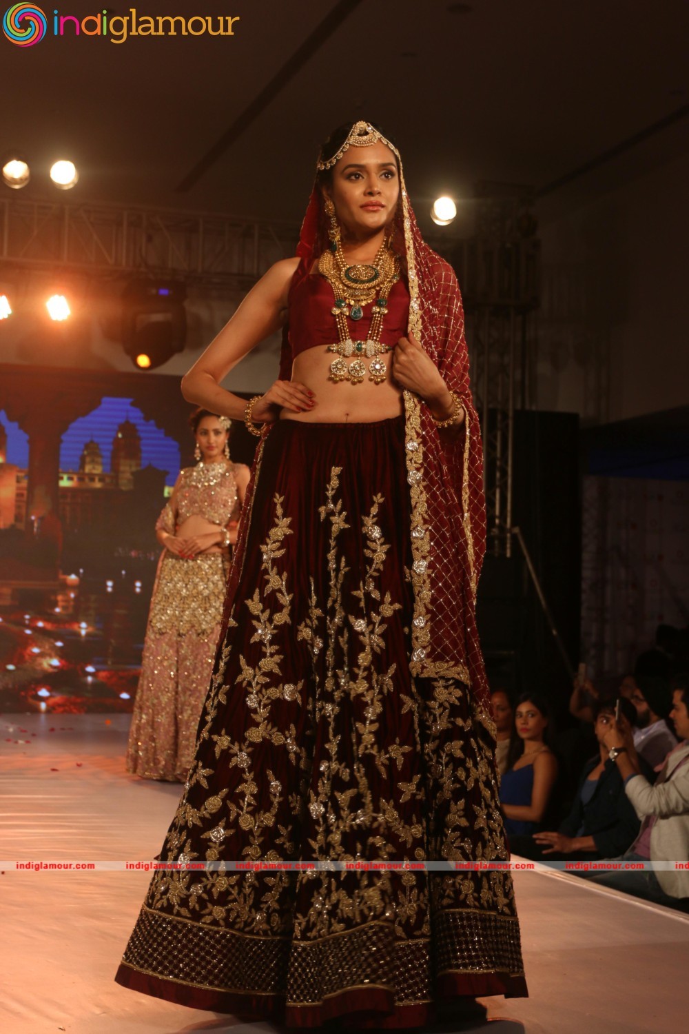 Fashion show at Glamour Exhibition 2016 Event hd photo