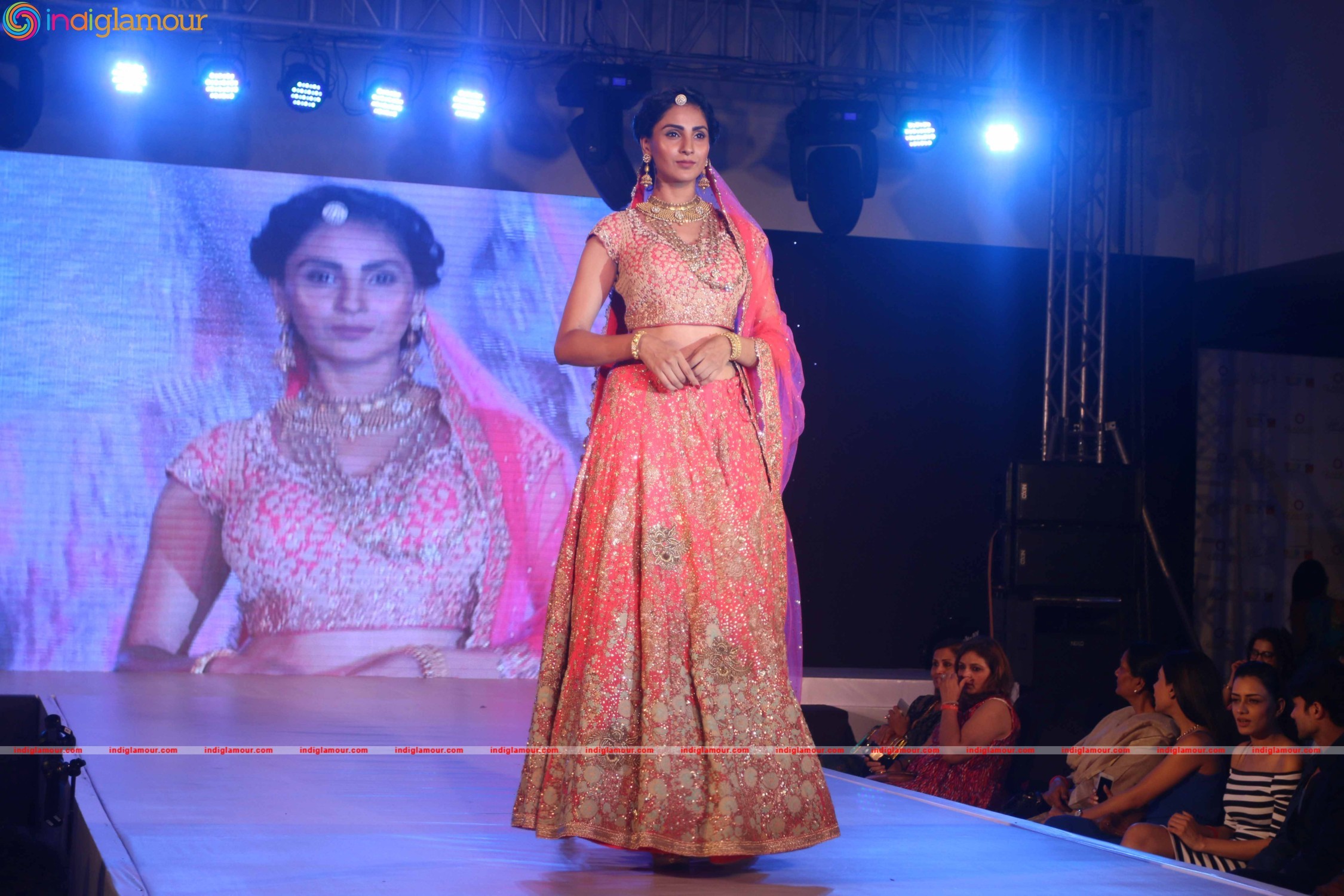 Fashion show at Glamour Exhibition 2016 Event hd photo