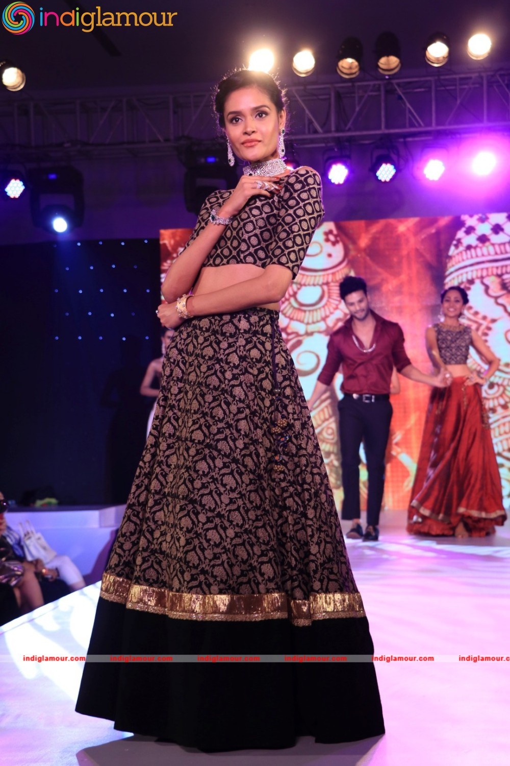 Fashion show at Glamour Exhibition 2016 Event hd photo