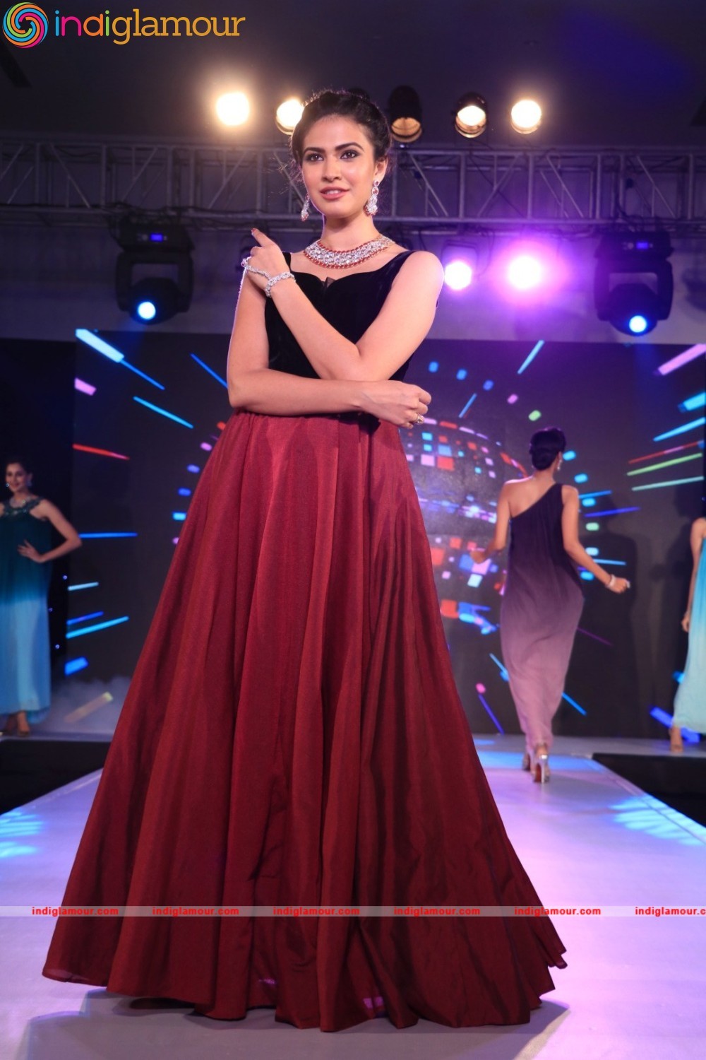Fashion show at Glamour Exhibition 2016 Event hd photo