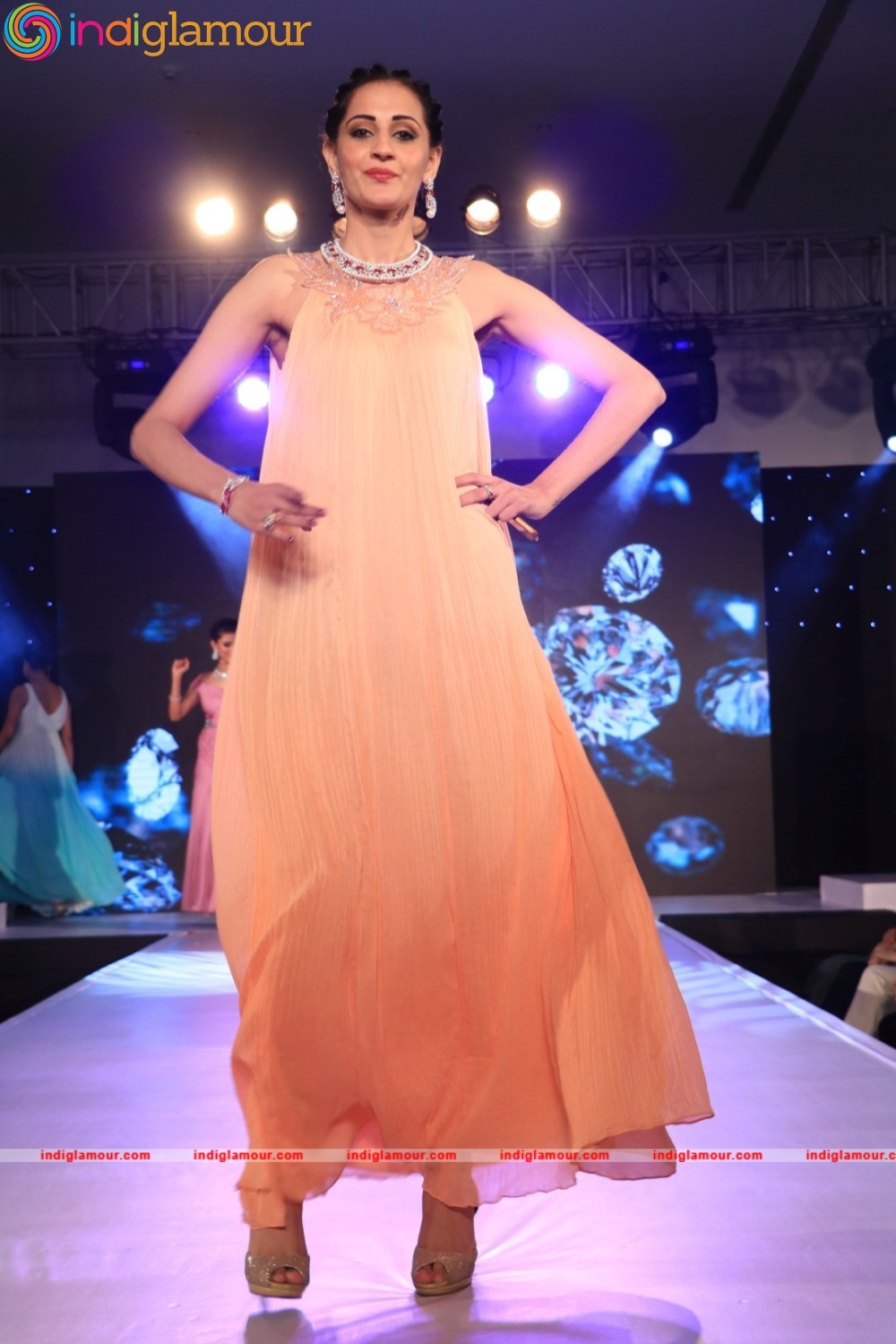 Fashion show at Glamour Exhibition 2016 Event hd photo