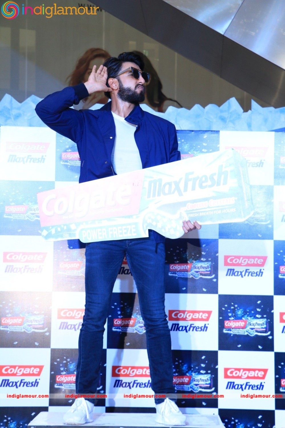 Ranveer Singh at Colgate Max Fresh Event Power Freeze Event hd photo