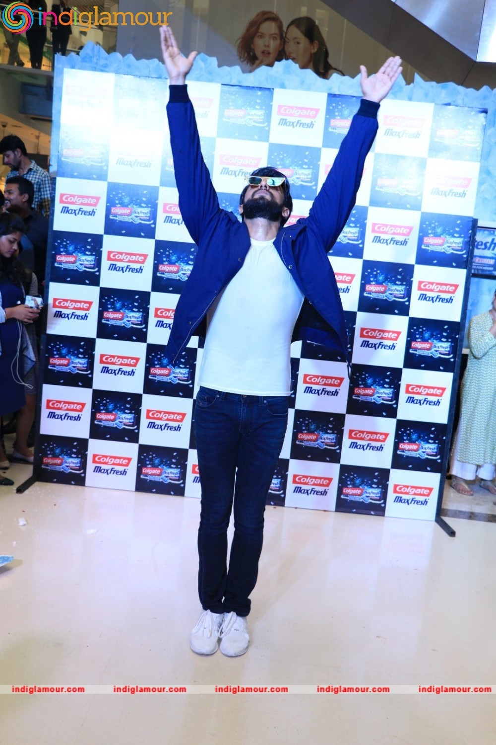 Ranveer Singh at Colgate Max Fresh Event Power Freeze Event hd photo