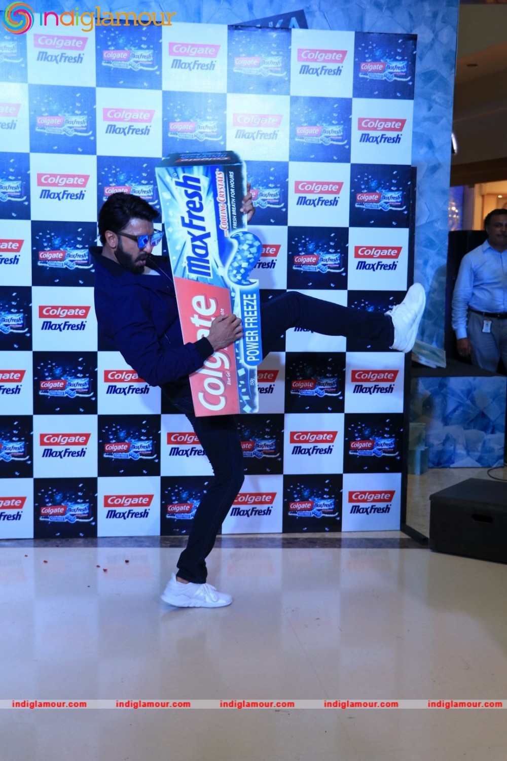 Ranveer Singh at Colgate Max Fresh Event Power Freeze Event hd photo