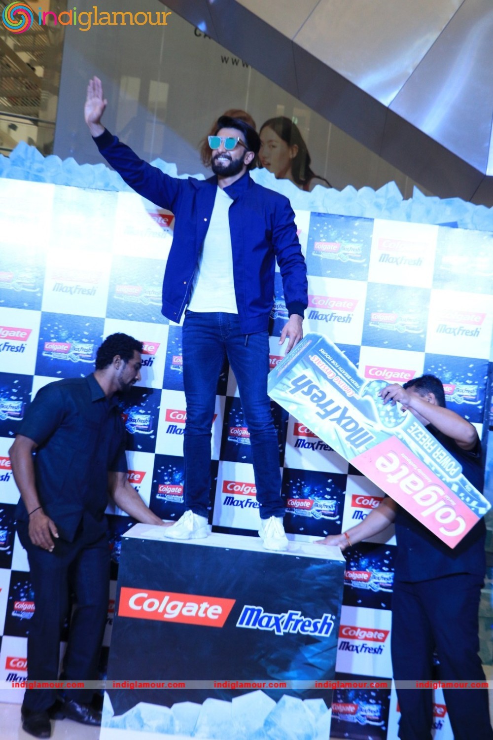 Ranveer Singh at Colgate Max Fresh Event Power Freeze Event hd photo