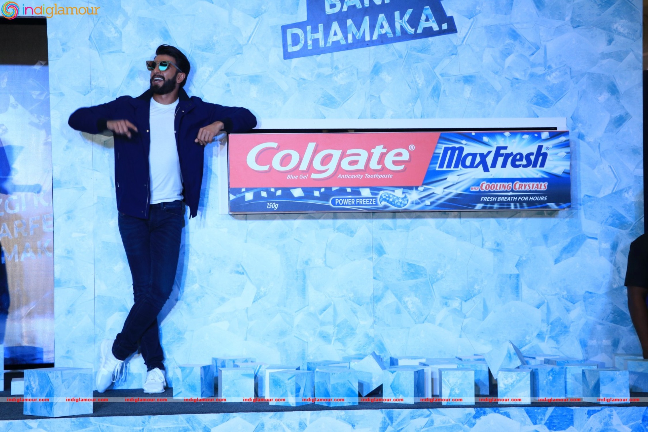 Ranveer Singh at Colgate Max Fresh Event Power Freeze Event hd photo