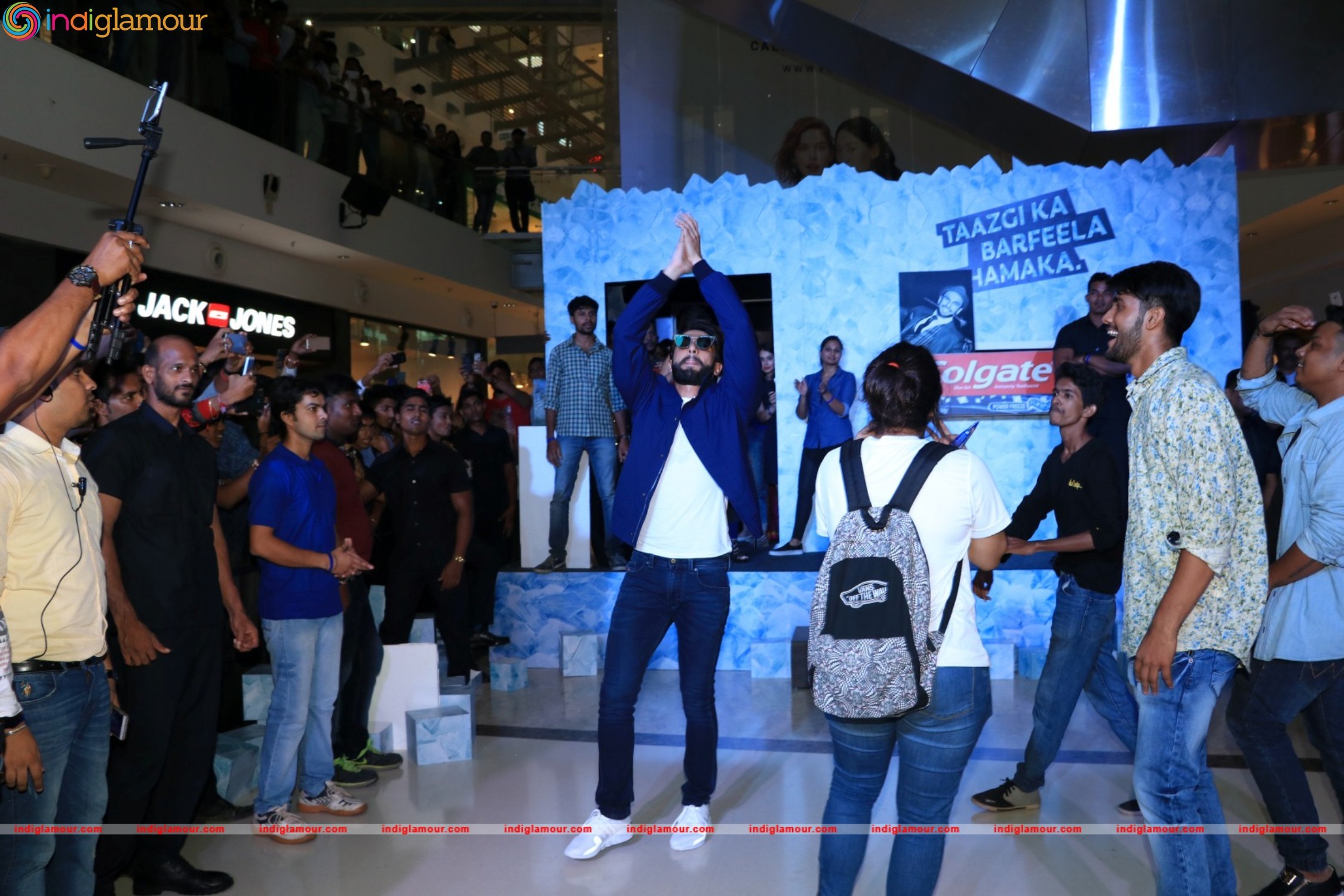 Ranveer Singh at Colgate Max Fresh Event Power Freeze Event hd photo