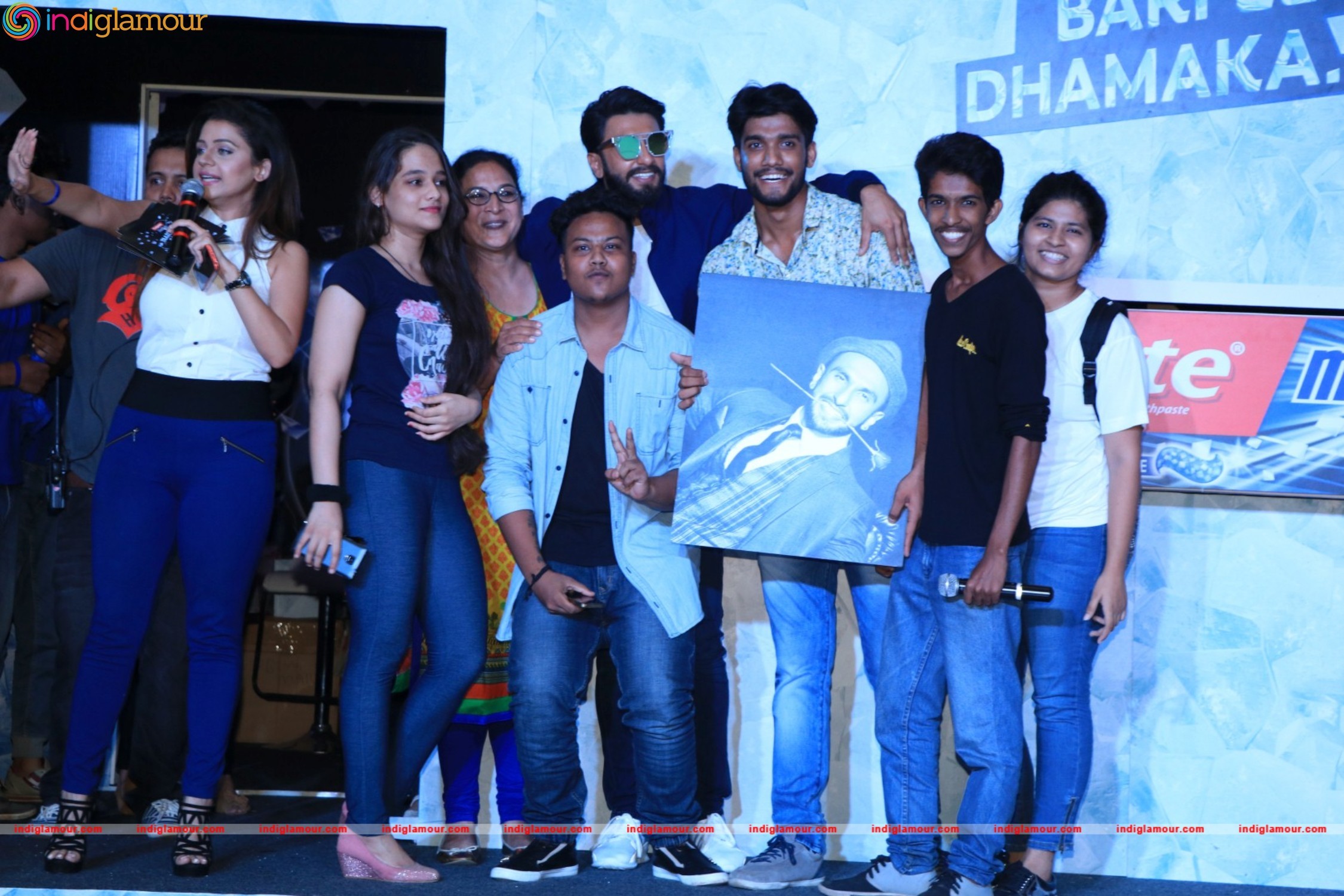 Ranveer Singh at Colgate Max Fresh Event Power Freeze Event hd photo