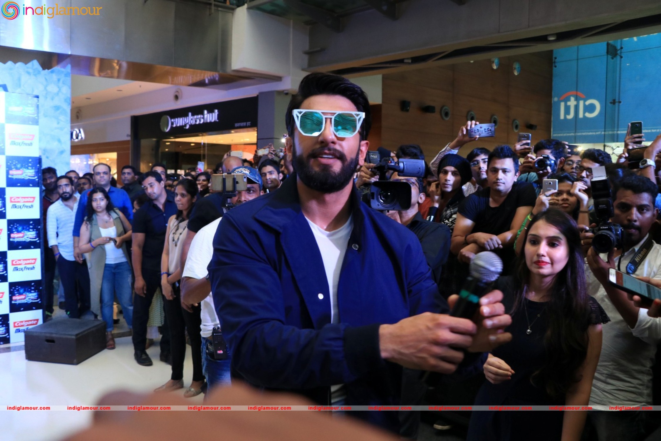 Ranveer Singh at Colgate Max Fresh Event Power Freeze Event hd photo