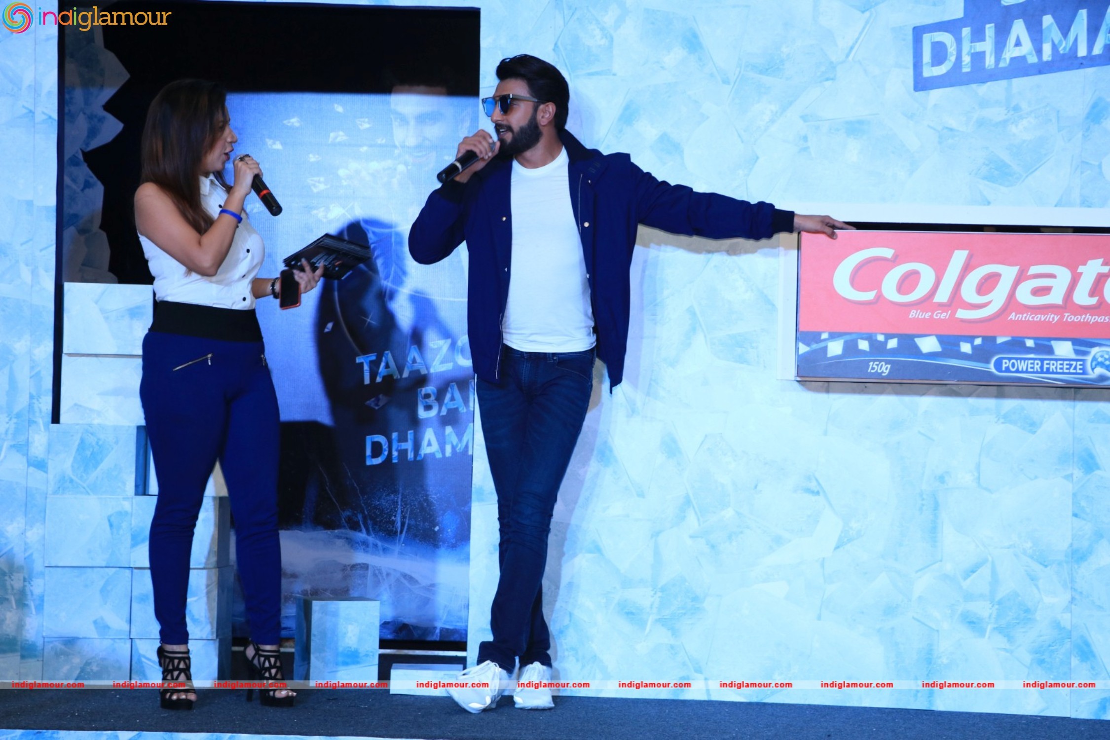 Ranveer Singh at Colgate Max Fresh Event Power Freeze Event hd photo