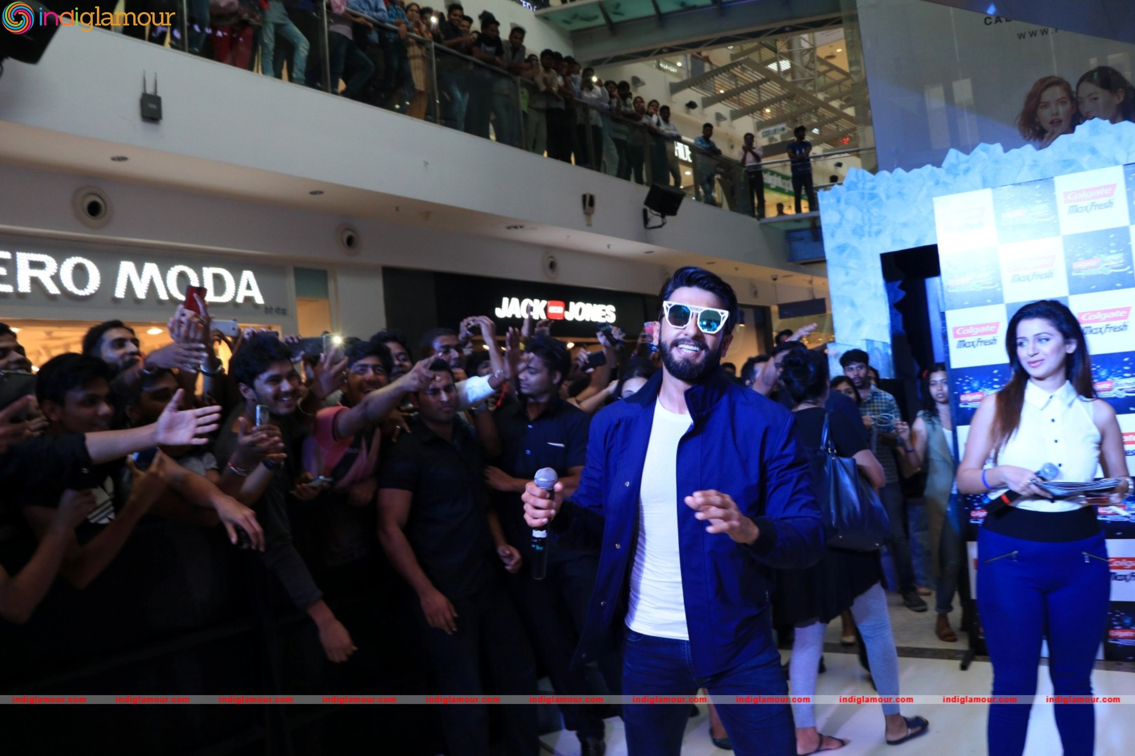 Ranveer Singh at Colgate Max Fresh Event Power Freeze Event hd photo