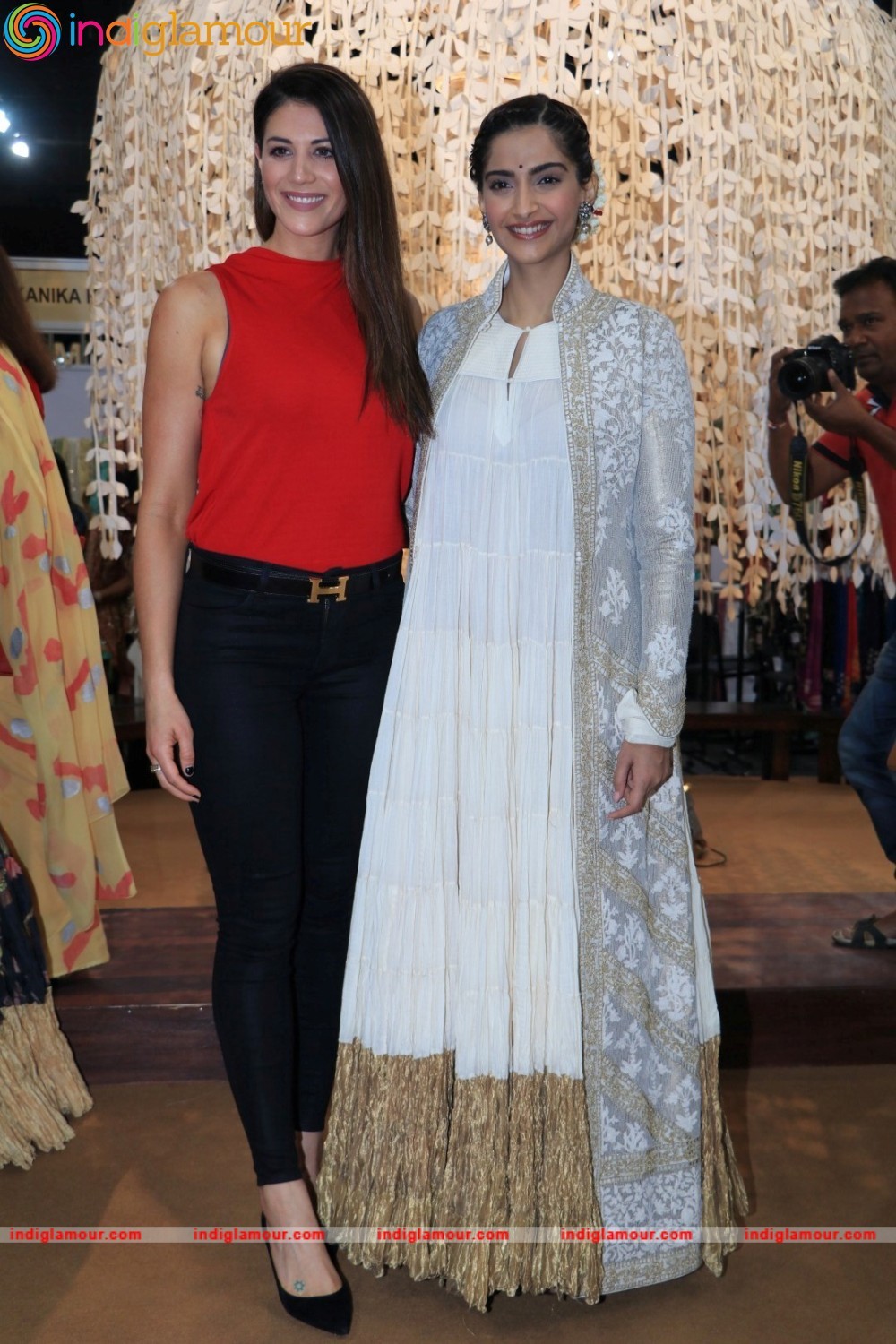 Opening Of Imc Ladies Wing Women Entrepreneur Exhibition By Sonam Kapoor Event hd photo