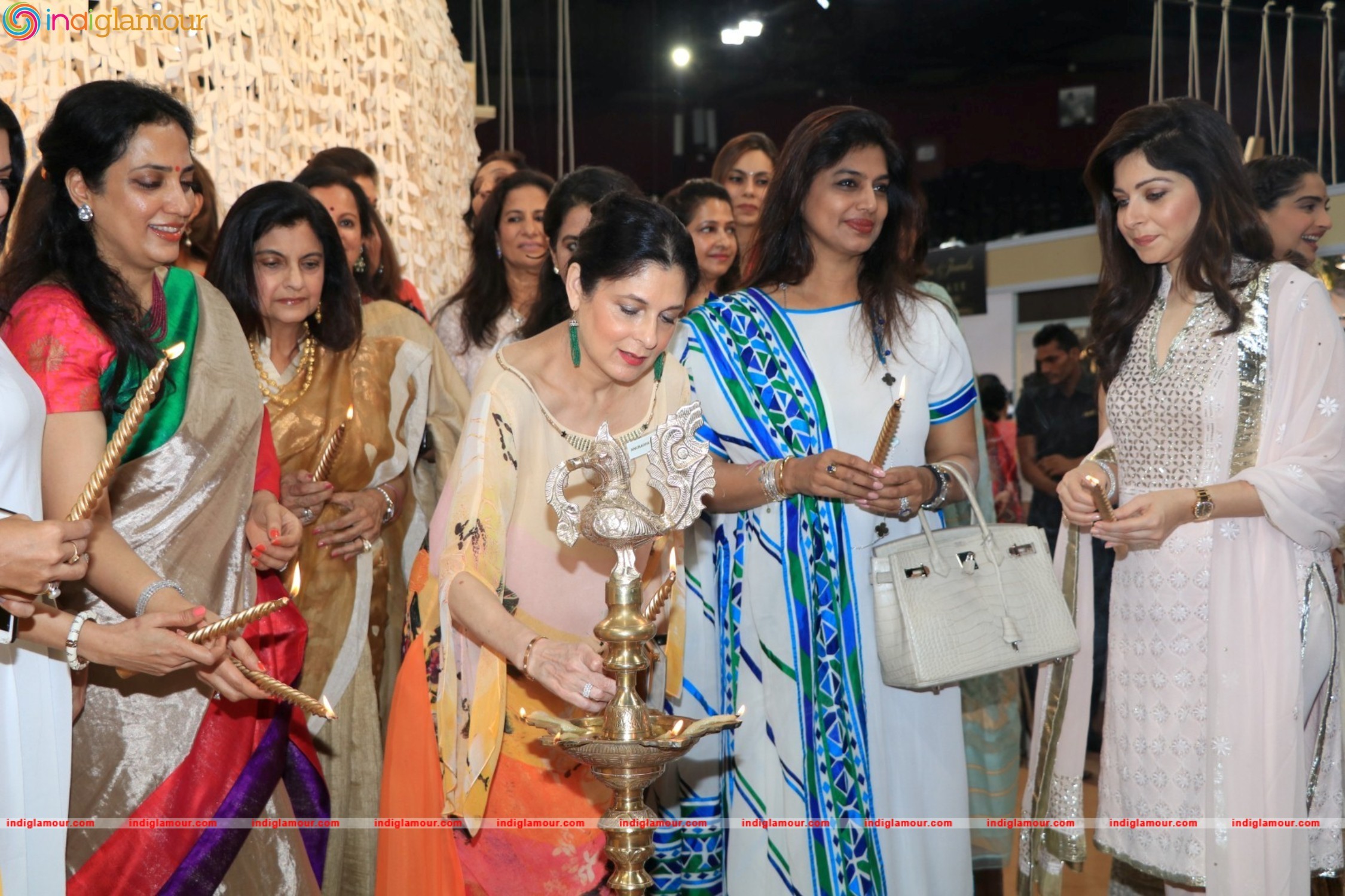Opening Of Imc Ladies Wing Women Entrepreneur Exhibition By Sonam Kapoor Event hd photo