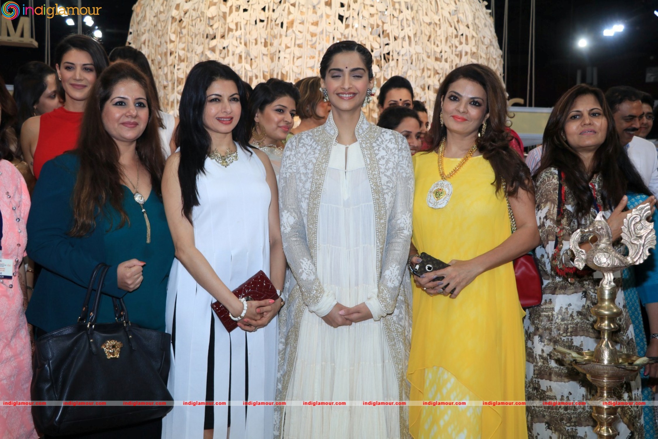 Opening Of Imc Ladies Wing Women Entrepreneur Exhibition By Sonam Kapoor Event hd photo