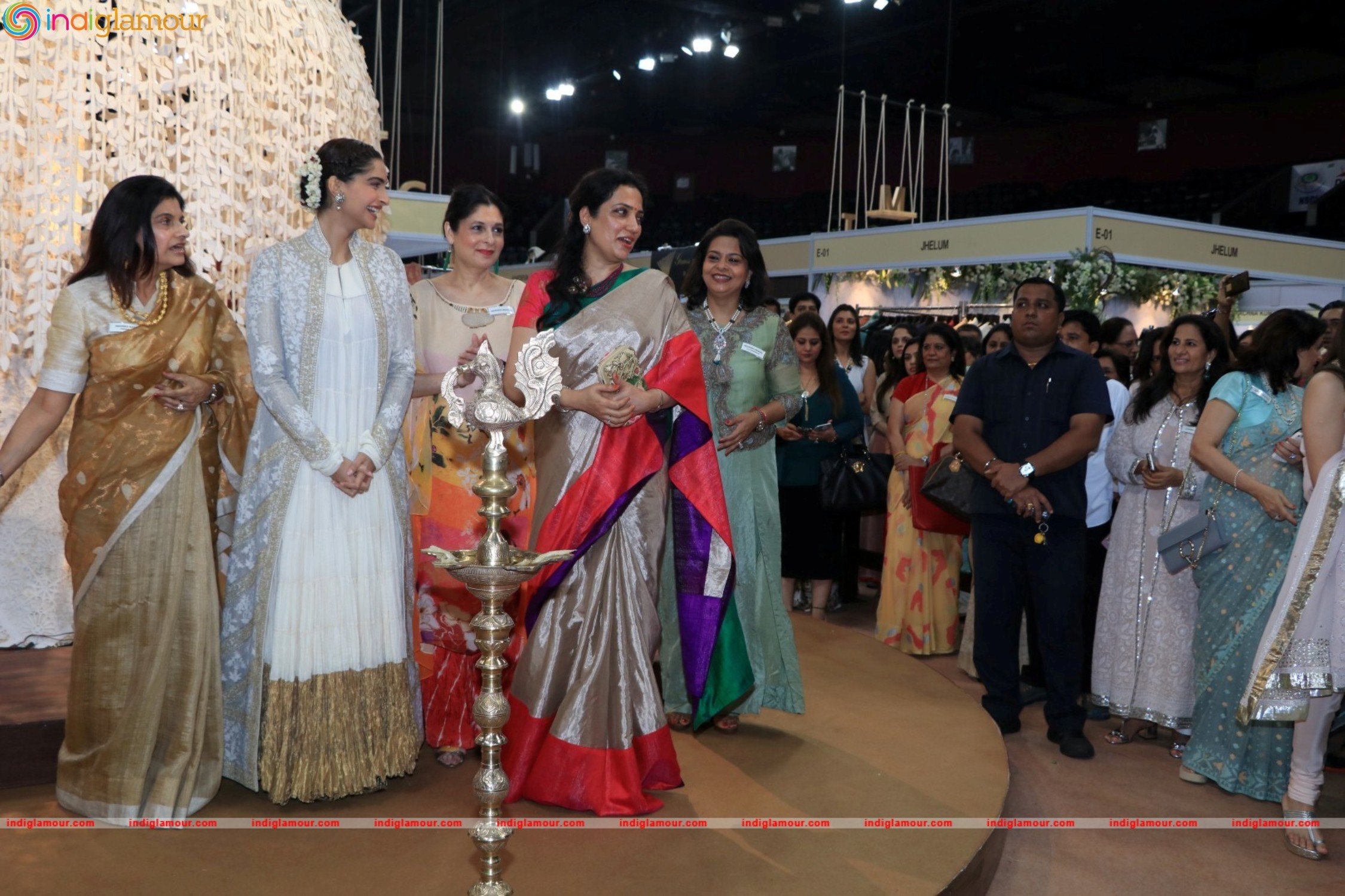 Opening Of Imc Ladies Wing Women Entrepreneur Exhibition By Sonam Kapoor Event hd photo