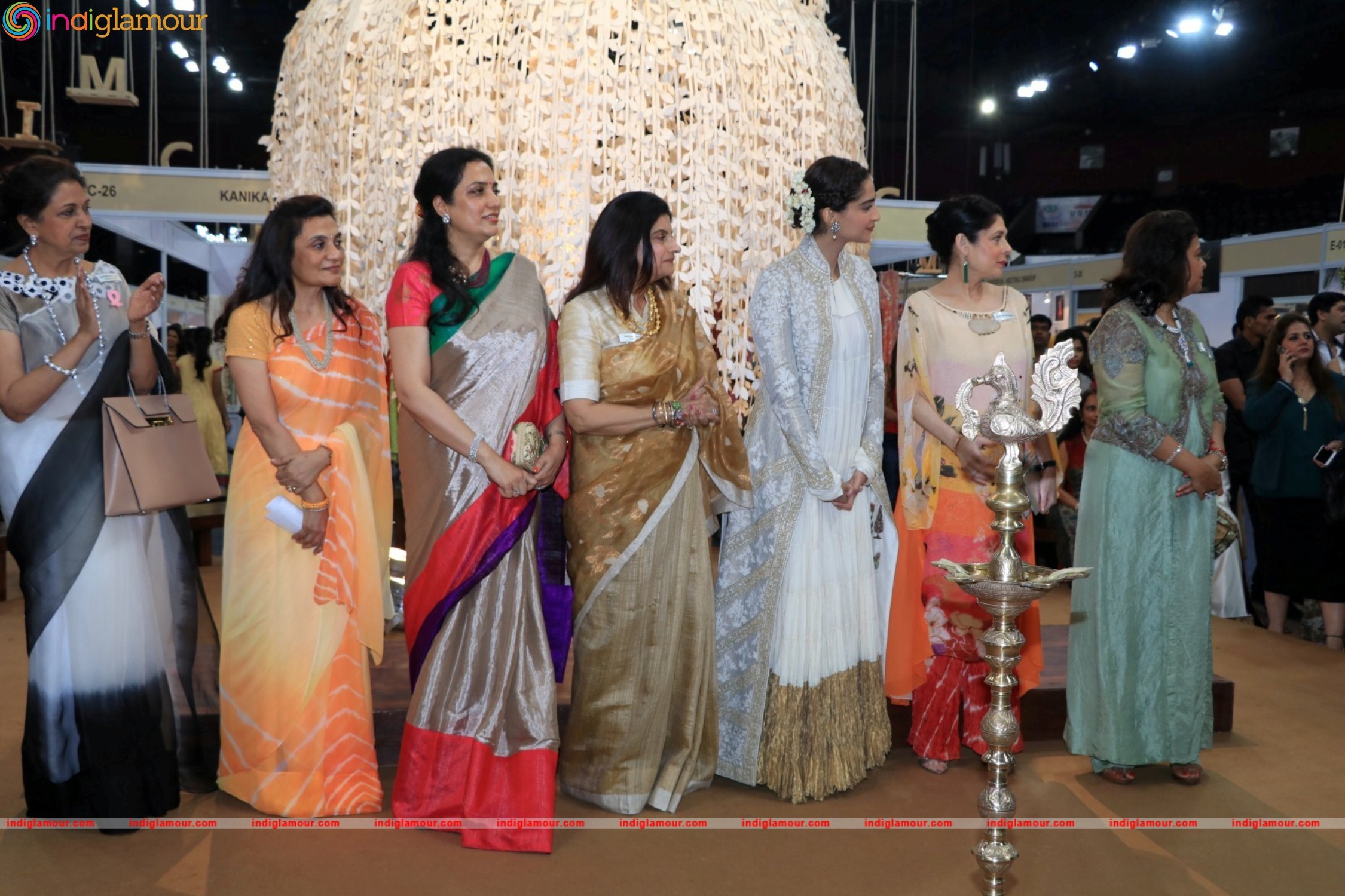 Opening Of Imc Ladies Wing Women Entrepreneur Exhibition By Sonam Kapoor Event hd photo