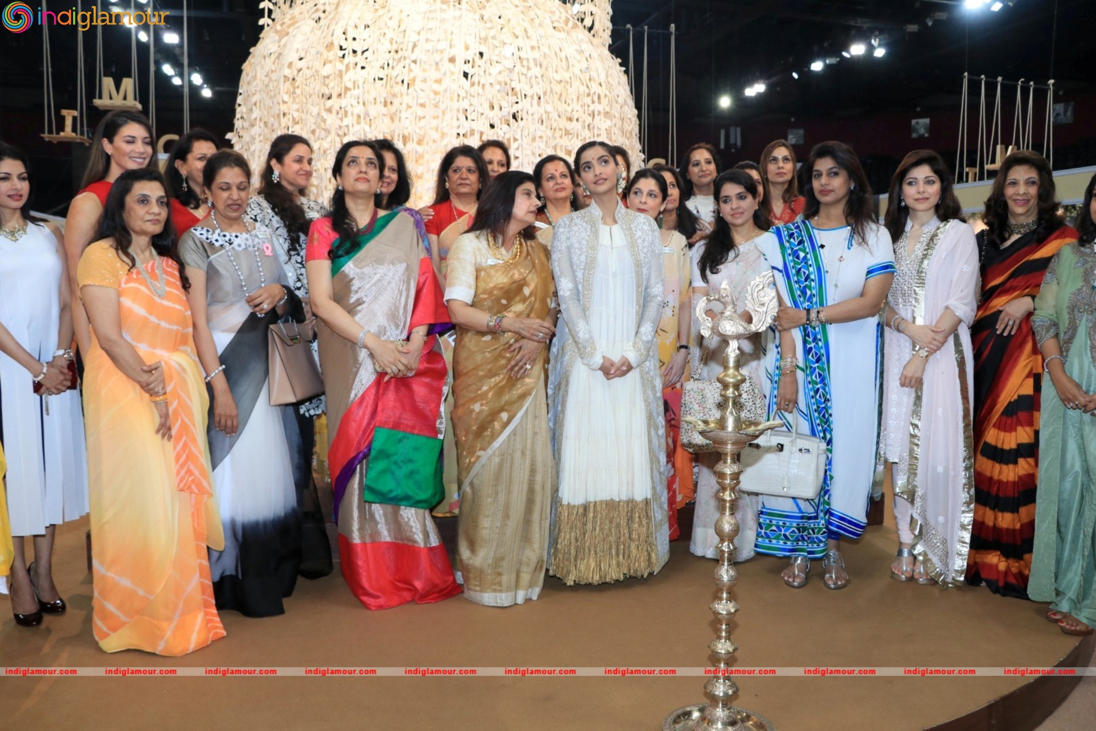 Opening Of Imc Ladies Wing Women Entrepreneur Exhibition By Sonam Kapoor Event hd photo