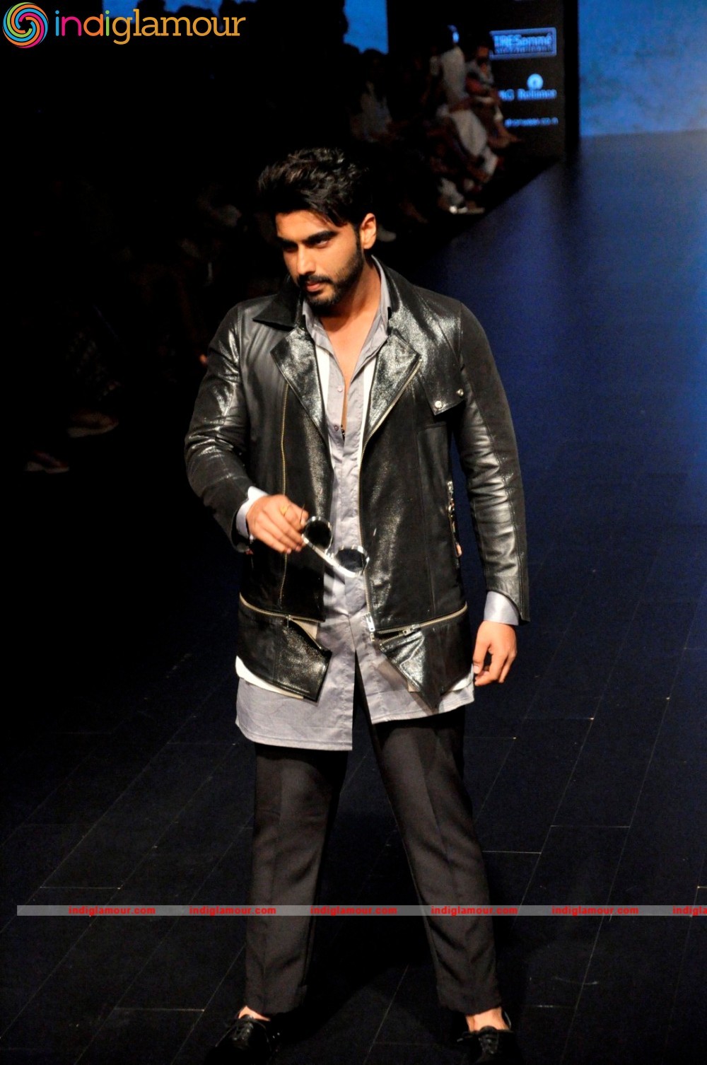 Arjun Kapoor and Neha Dhupia at Lakme Fashion Week Event hd photo