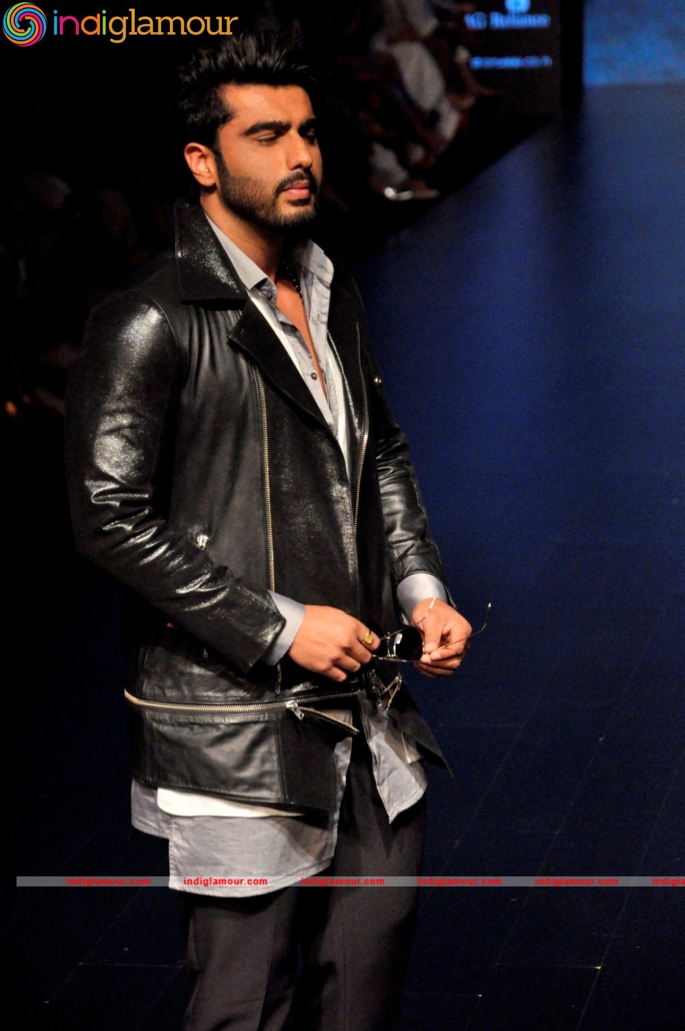 Arjun Kapoor and Neha Dhupia at Lakme Fashion Week Event hd photo