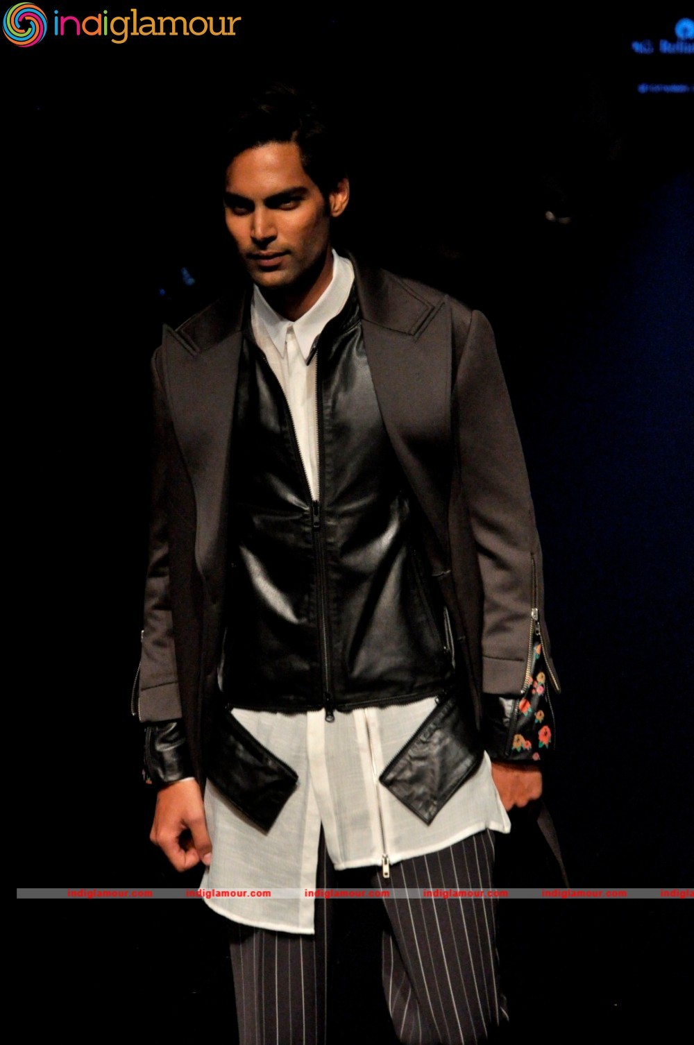 Arjun Kapoor and Neha Dhupia at Lakme Fashion Week Event hd photo