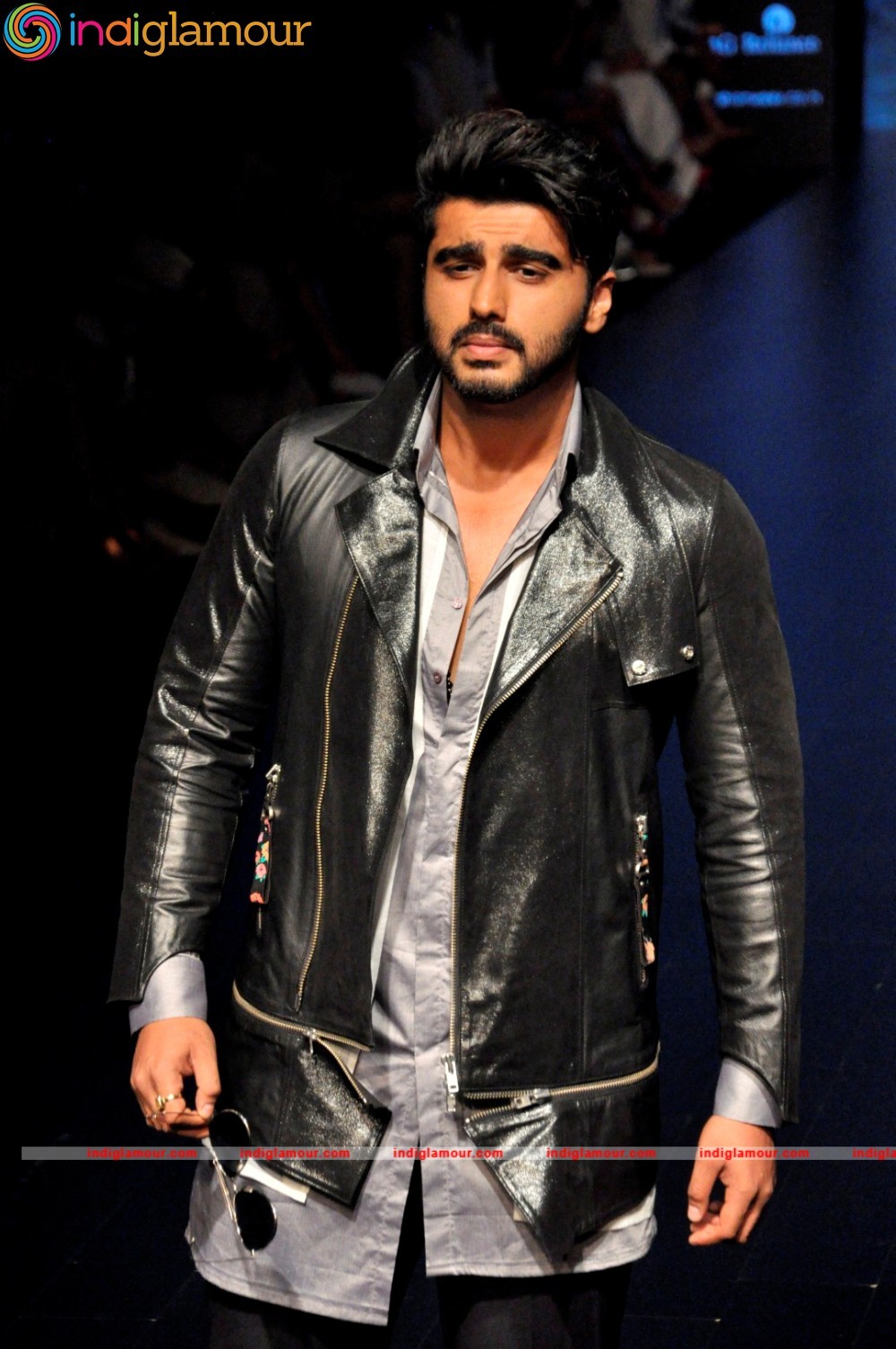Arjun Kapoor and Neha Dhupia at Lakme Fashion Week Event hd photo