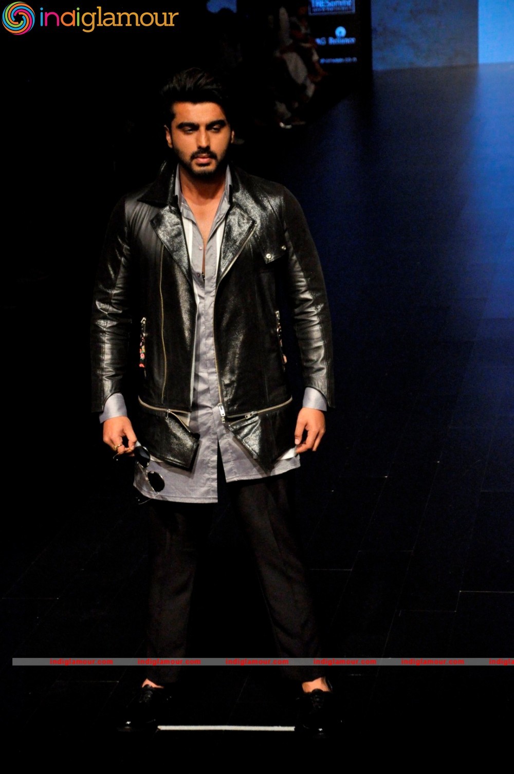 Arjun Kapoor and Neha Dhupia at Lakme Fashion Week Event hd photo