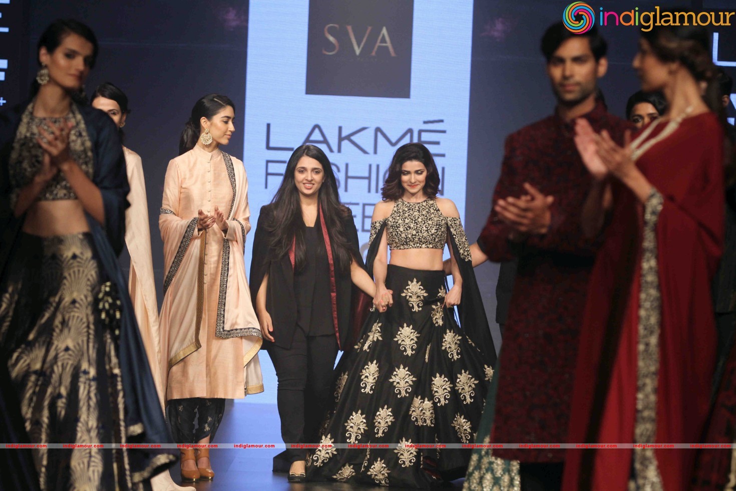 Lakme Fashion Week Winter Festive 2016 Monica Shah and Karishma Swali Event hd photo