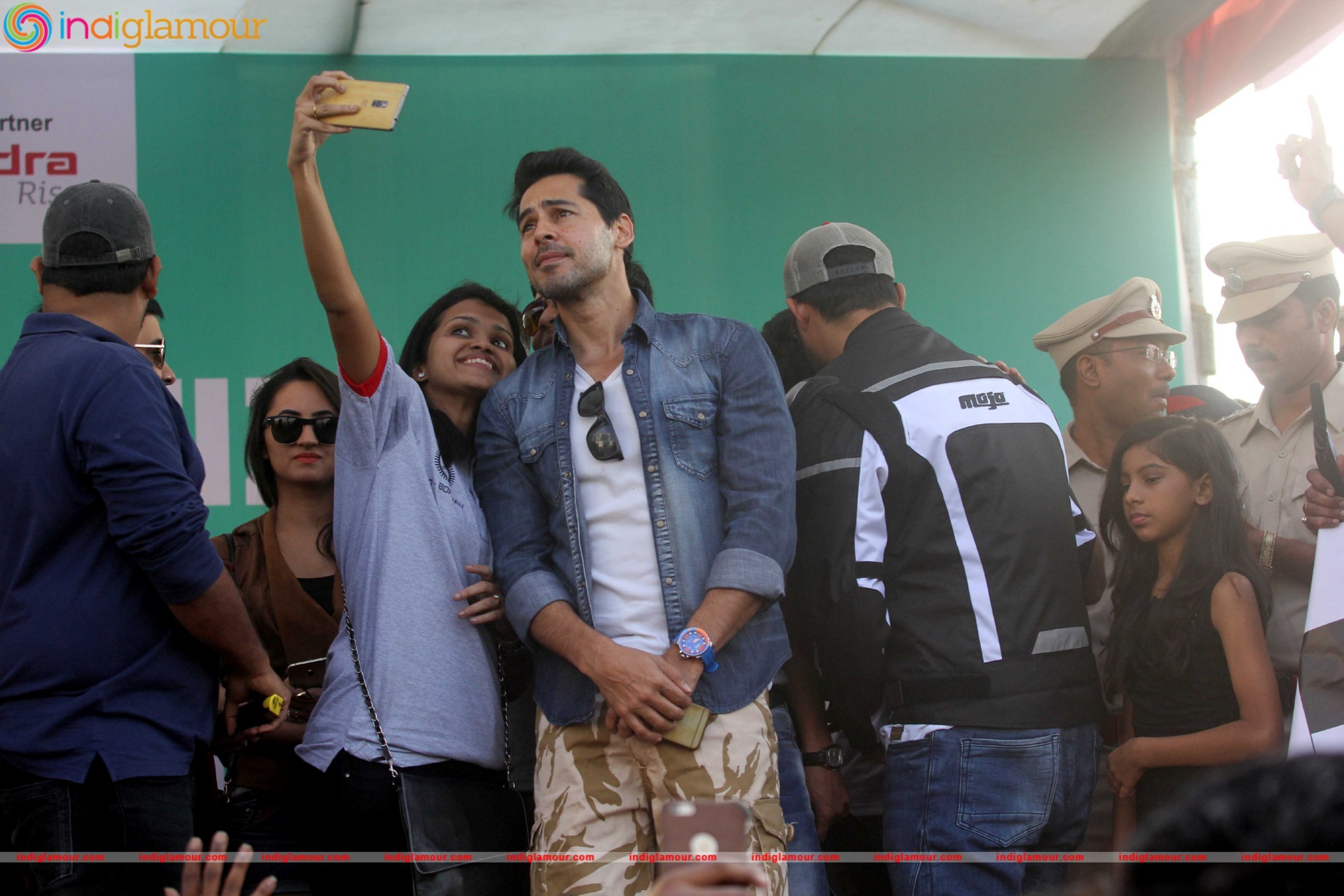 Dino Morea and Rannvijay Singh at Ride for Safety Campaign 2016 Event hd photo